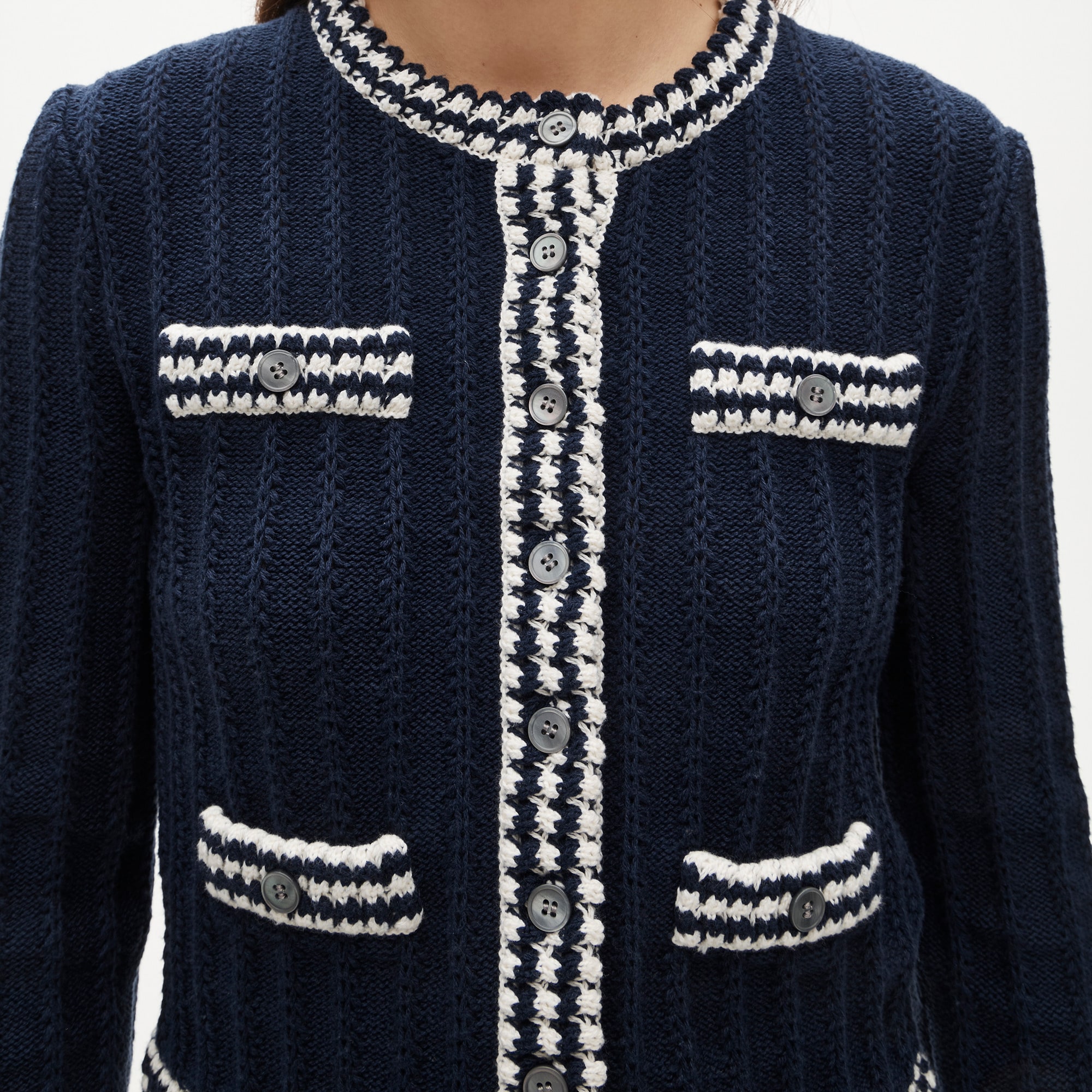 Crochet lady jacket cardigan - image 4