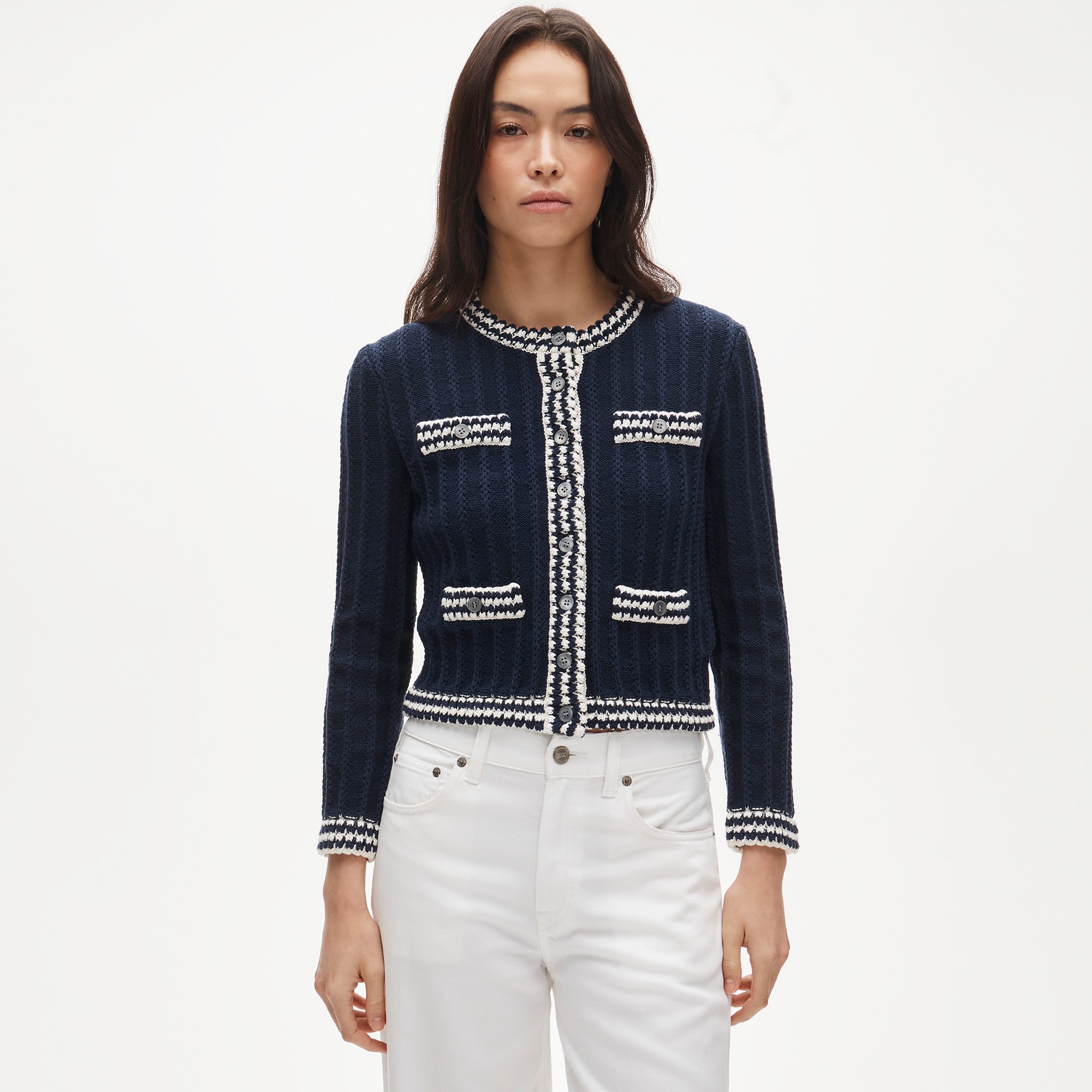 Crochet lady jacket cardigan - image 2
