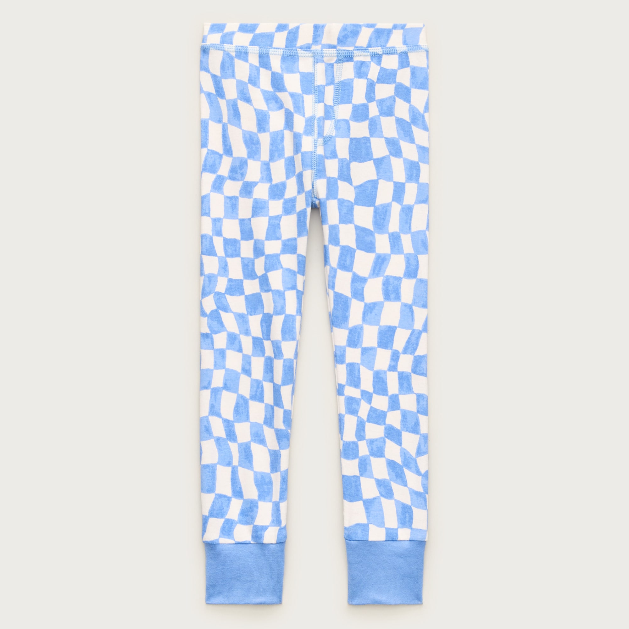 Kids' short-sleeve cotton pajama set in prints