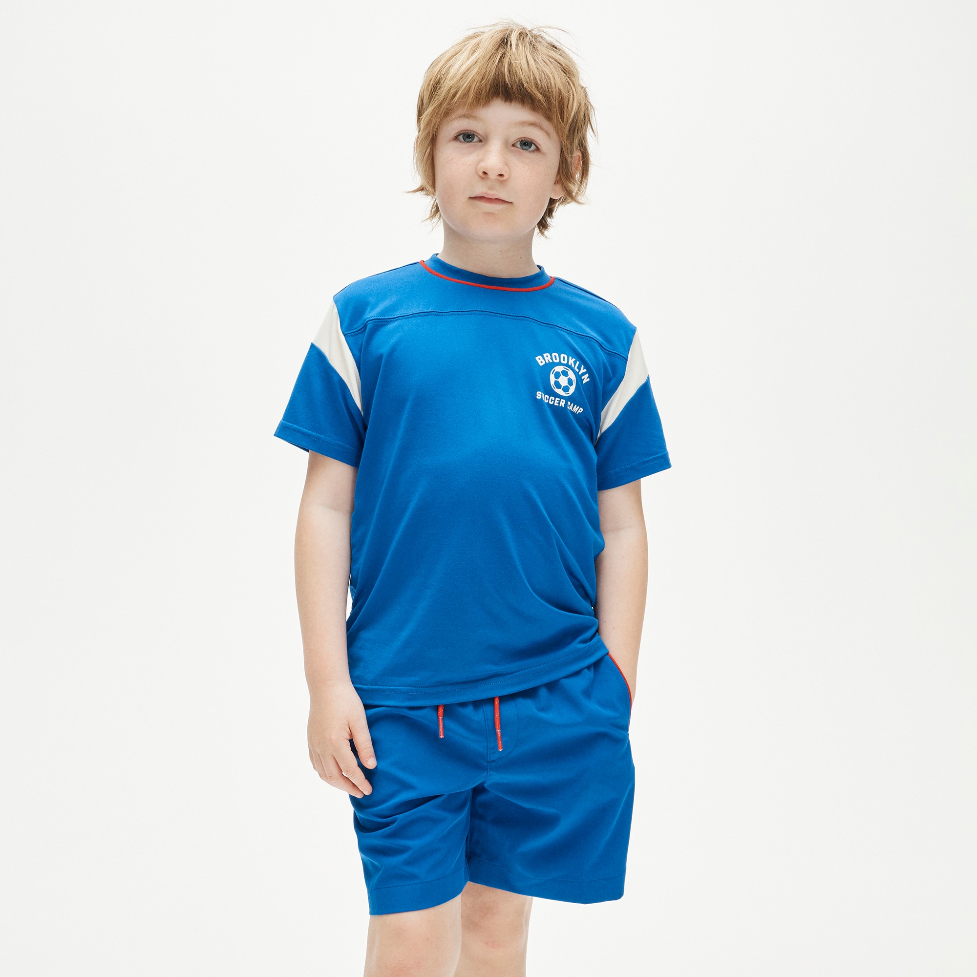 Kids' short-sleeve performance graphic T-shirt