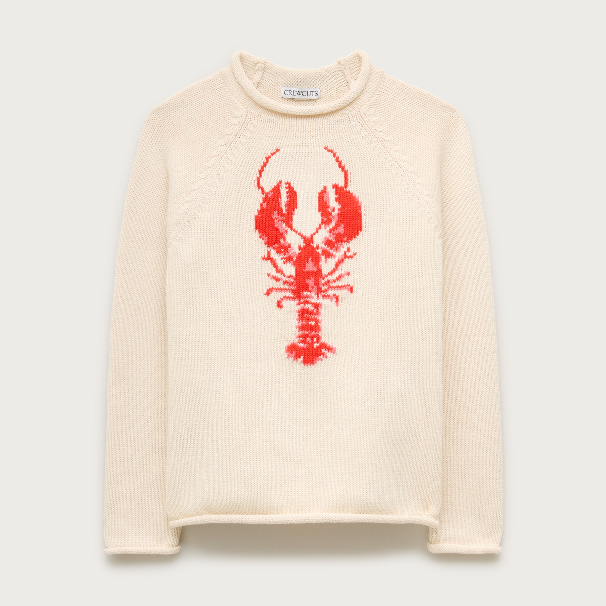 Kids' 1988 lobster intarsia Rollneck™ sweater from J.Crew - $97