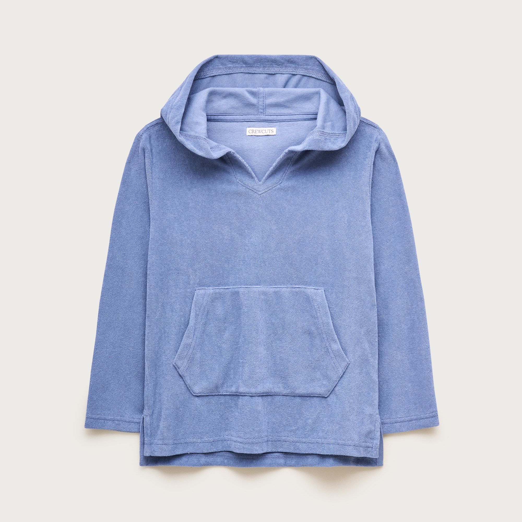 Kids' hooded pullover in towel terry from J.Crew - $48