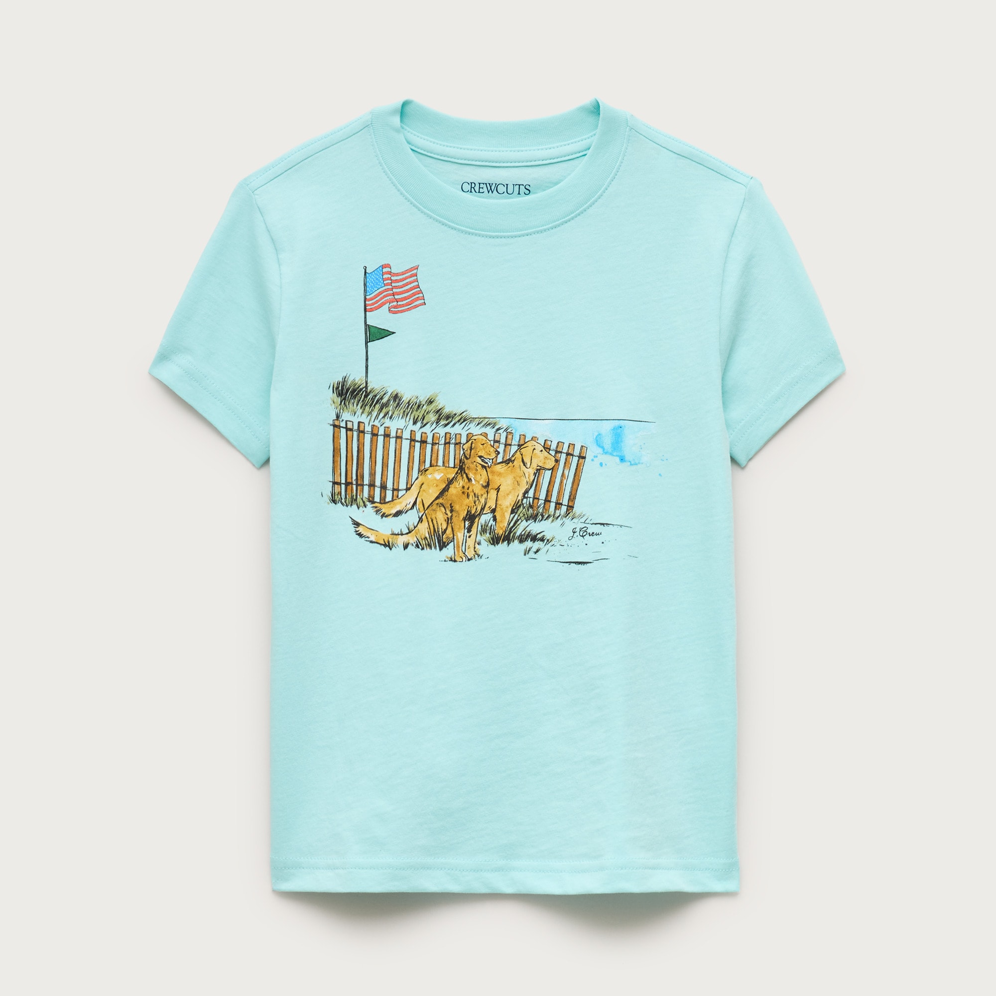Kids' short-sleeve heritage dogs graphic T-shirt from J.Crew - $22.50
