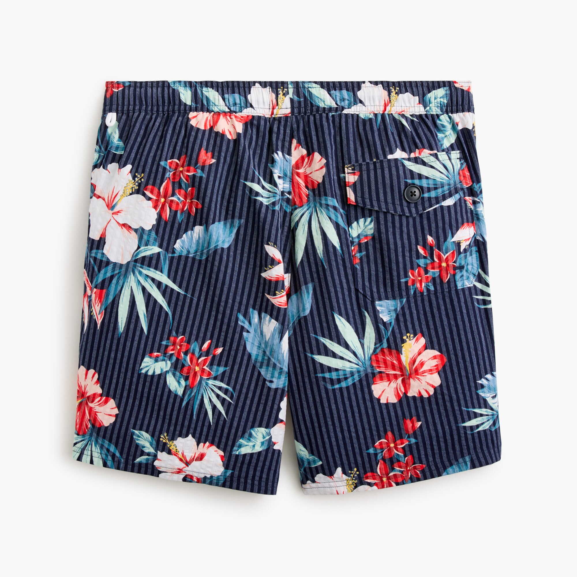7" mesh-lined swim trunk