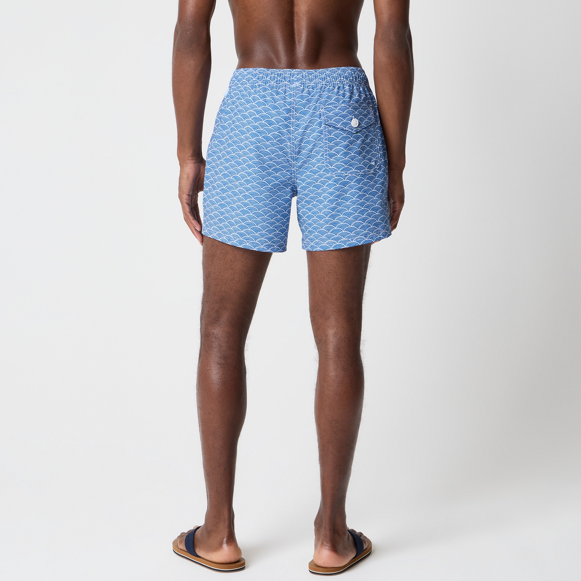5" compression-lined swim trunk - image 3