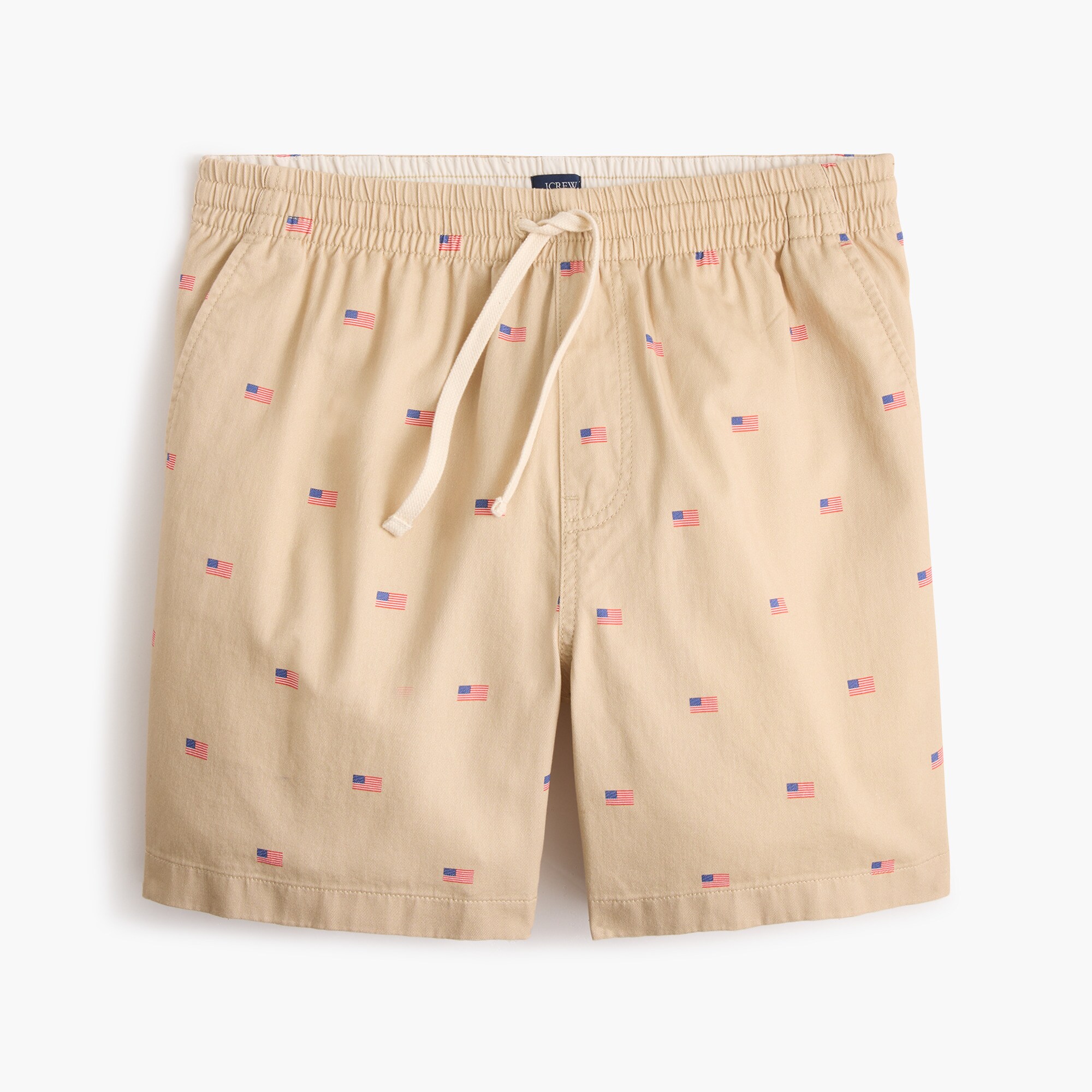 Drawstring flag dock short