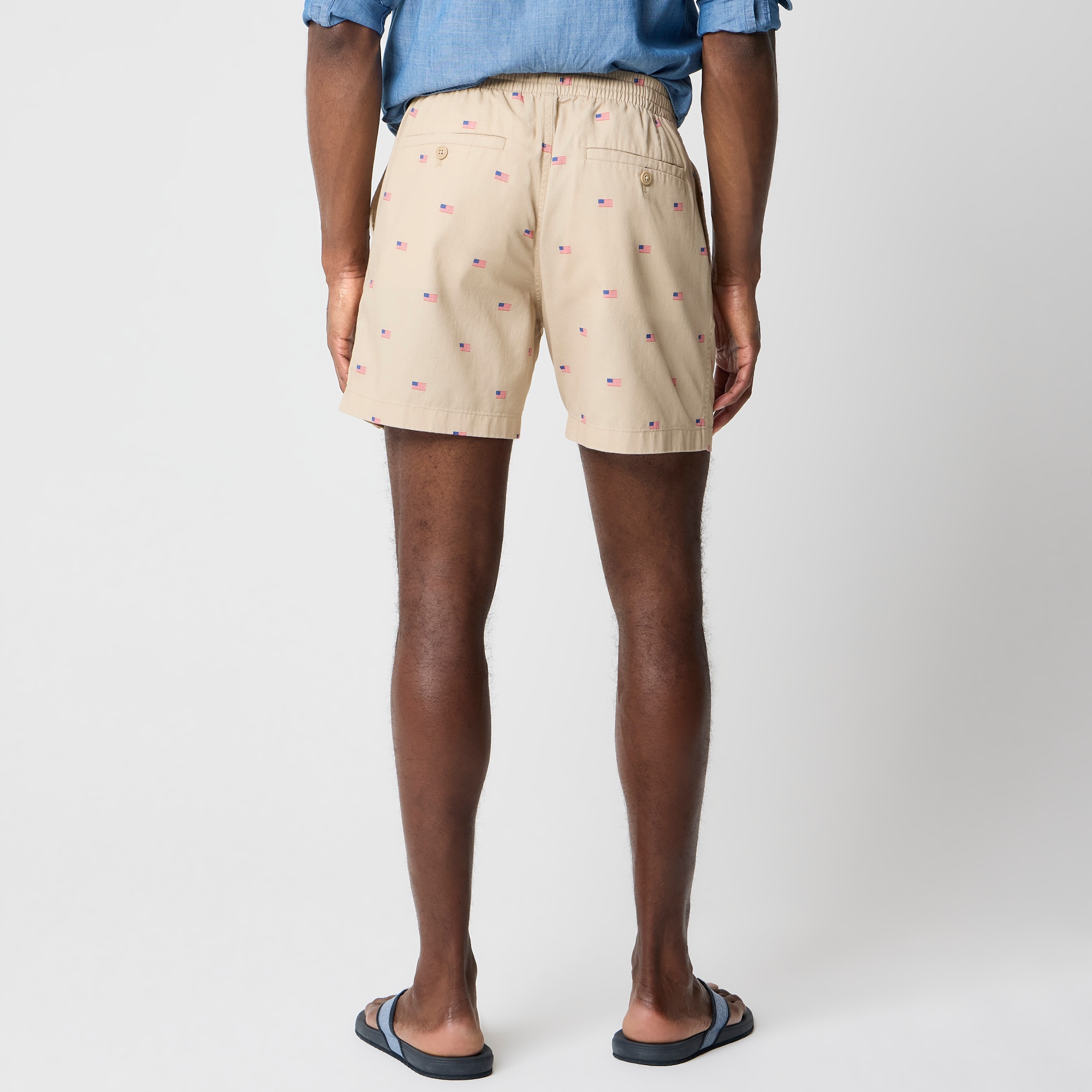 Drawstring flag dock short - image 3