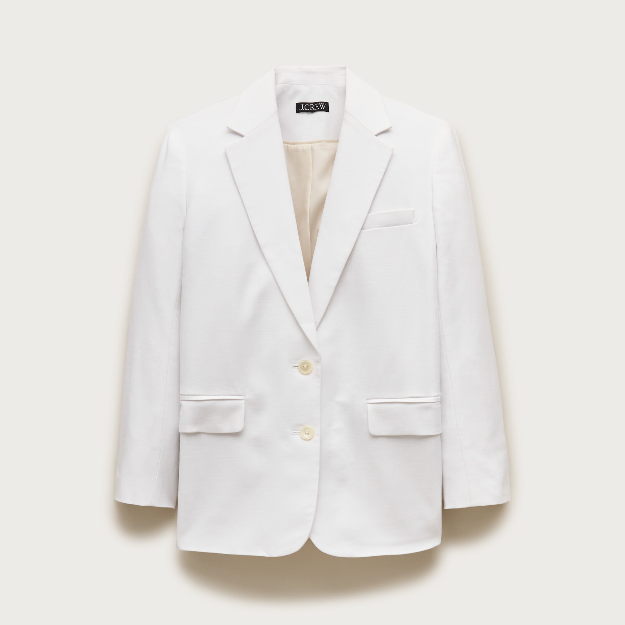 Gamine blazer in Gramercy linen blend