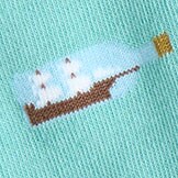 Soccer player socks SURF BLUE