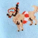 Shark eating pizza socks CASCADE