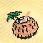 Shark eating pizza socks FRESH LEMON
