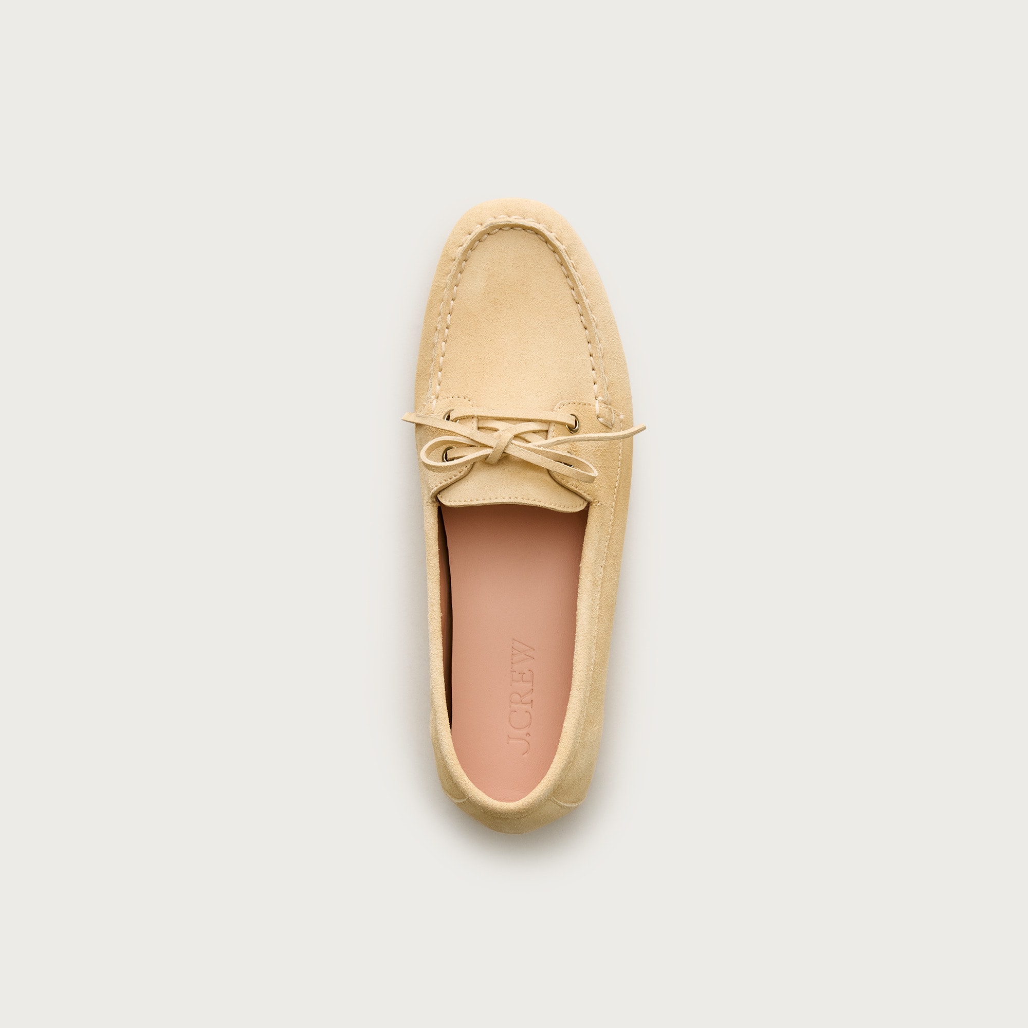 Driving loafers in suede with two sets of laces