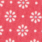 Sandpiper stamp tie BRIGHT CORAL