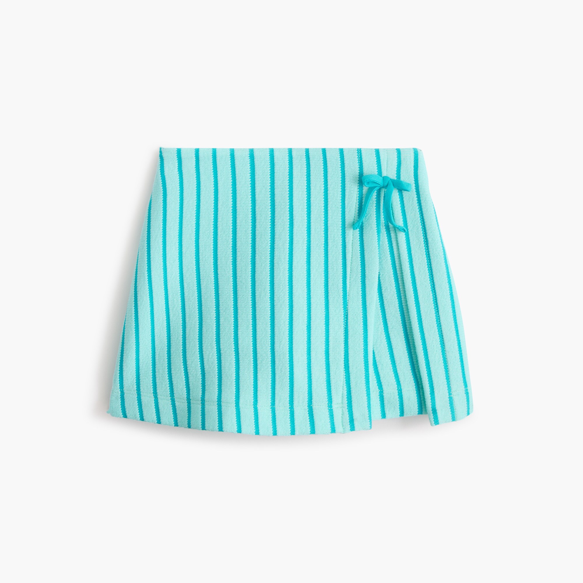 Striped bow skort