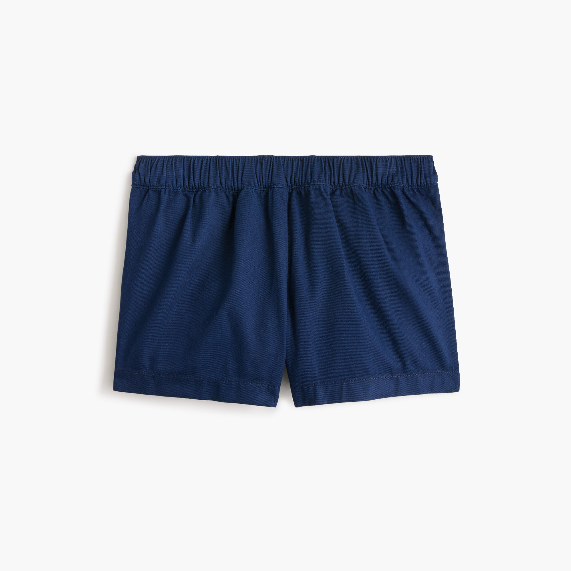 Girls' patch-pocket pull-on short