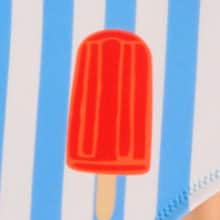 Girls' ice pop two-piece bikini set MOUNTAIN BLUEBIRD