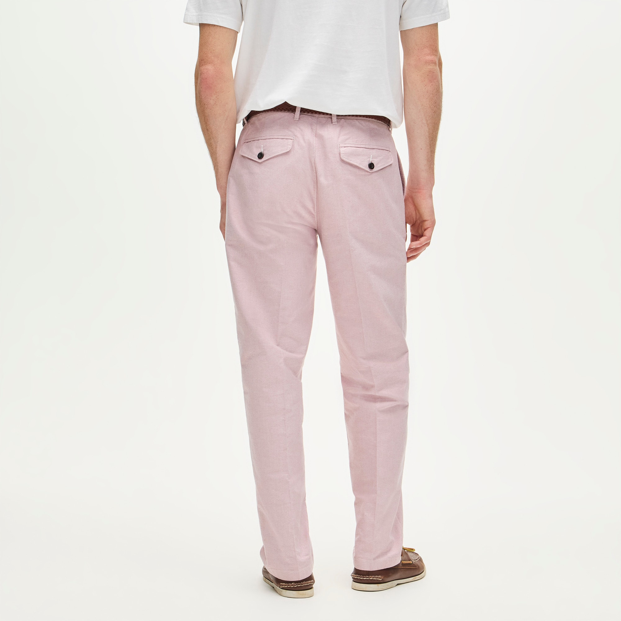 Classic-fit oxford creased trouser