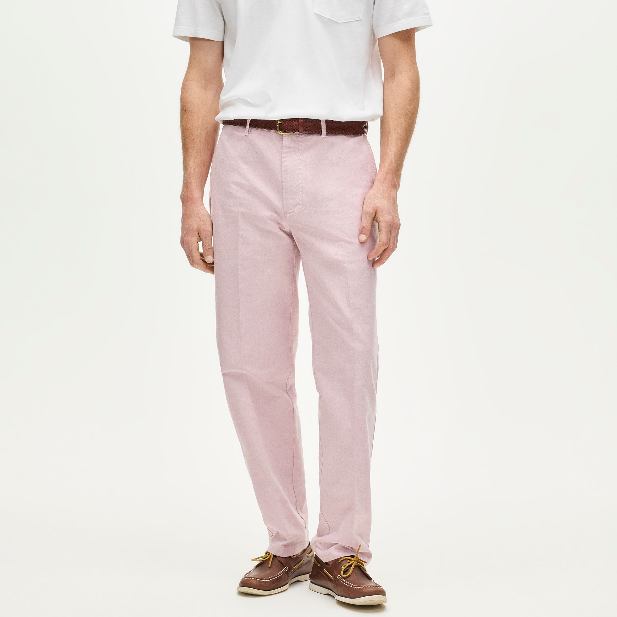 Classic-fit Oxford Creased Trouser For Men | J.Crew
