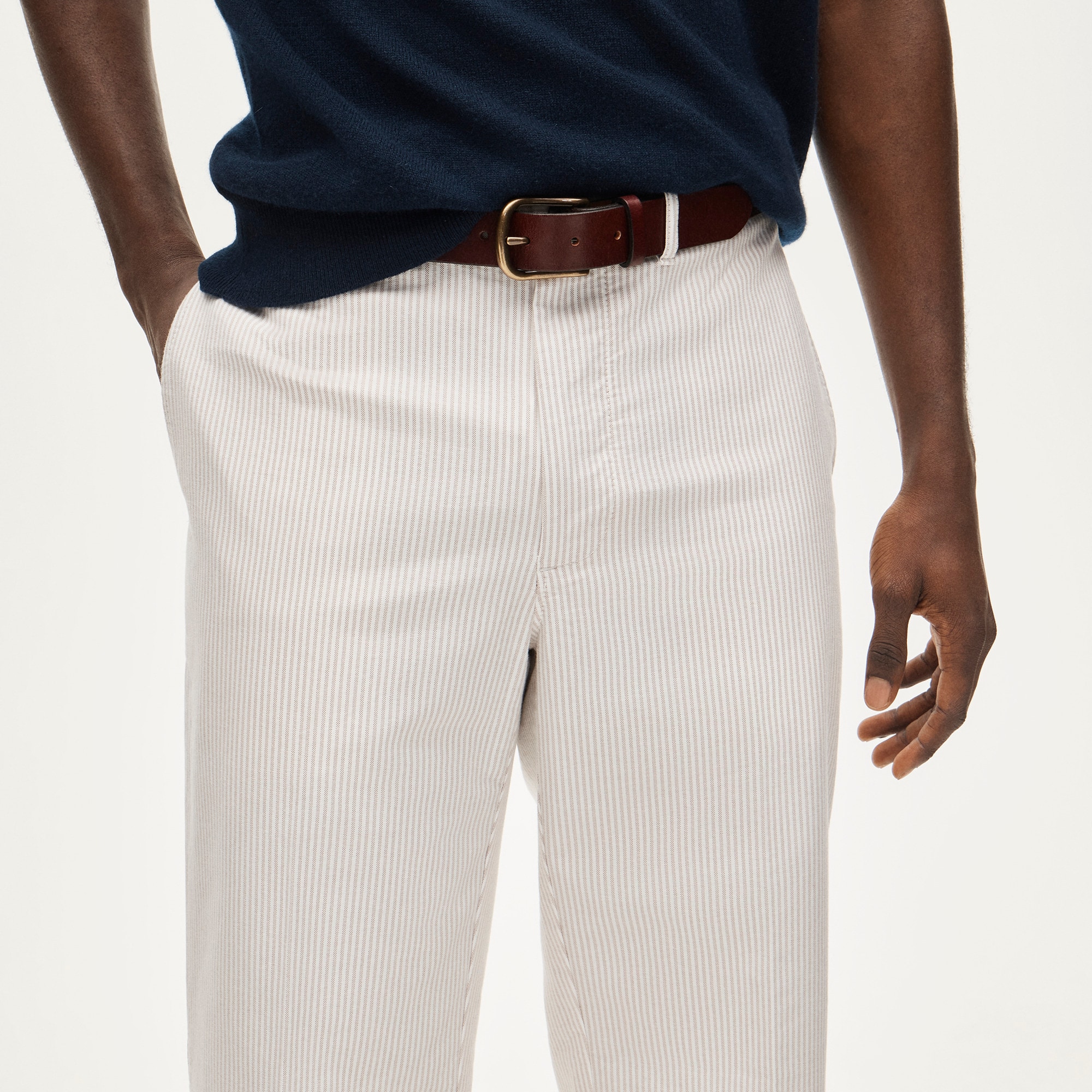 Classic-fit Oxford Creased Trouser For Men | J.Crew