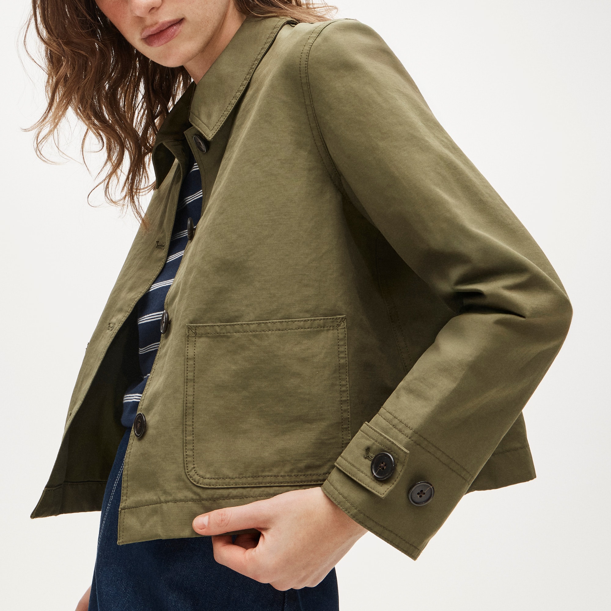 Short Barn Jacket&trade; in chino - image 4