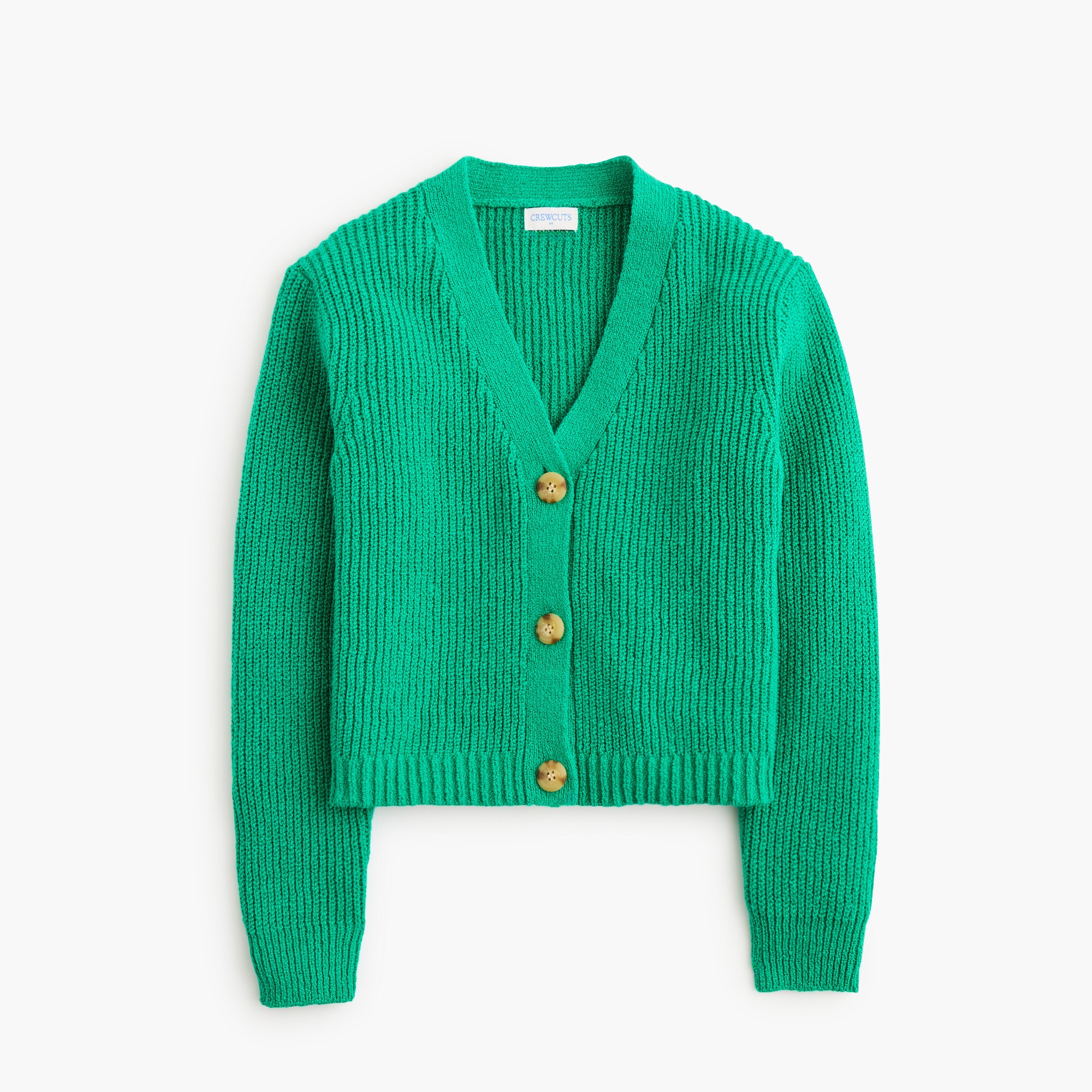 girls Girls' relaxed cardigan sweater