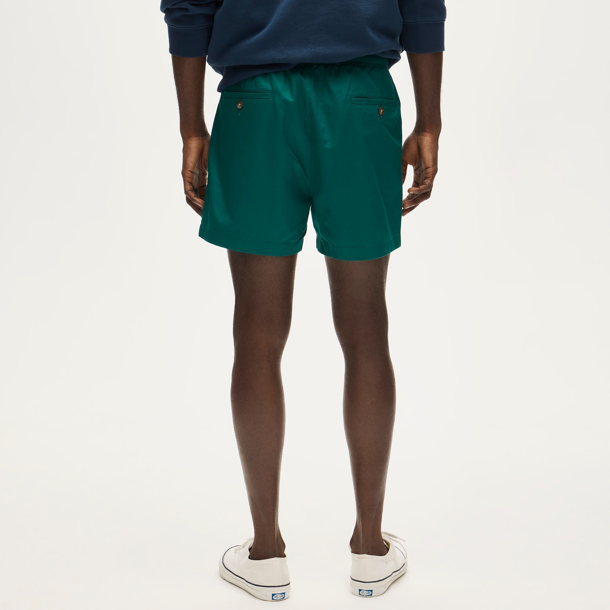 4" lightweight chino drawstring short