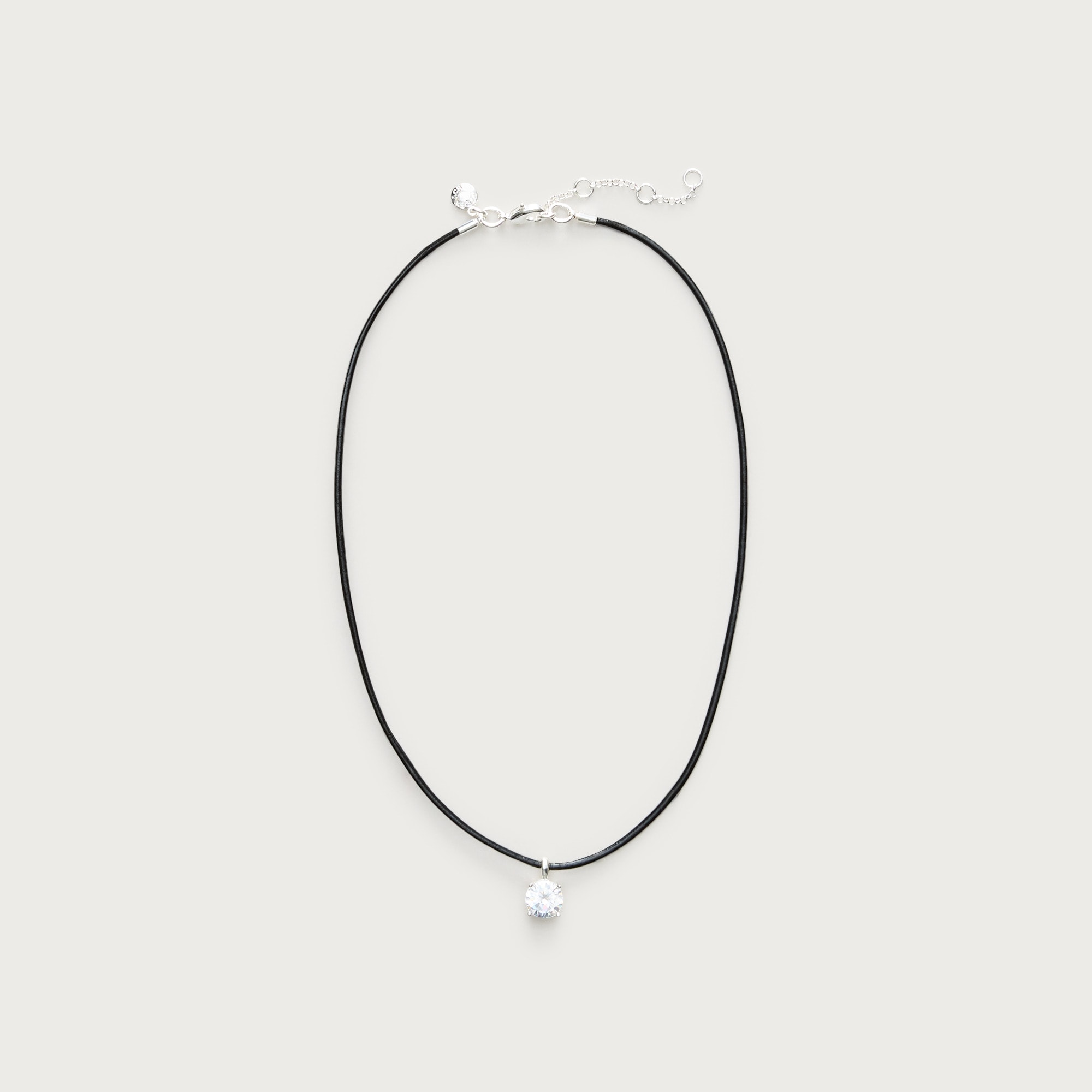 Cubic zirconia pendant necklace from J.Crew - $55 (9% off)