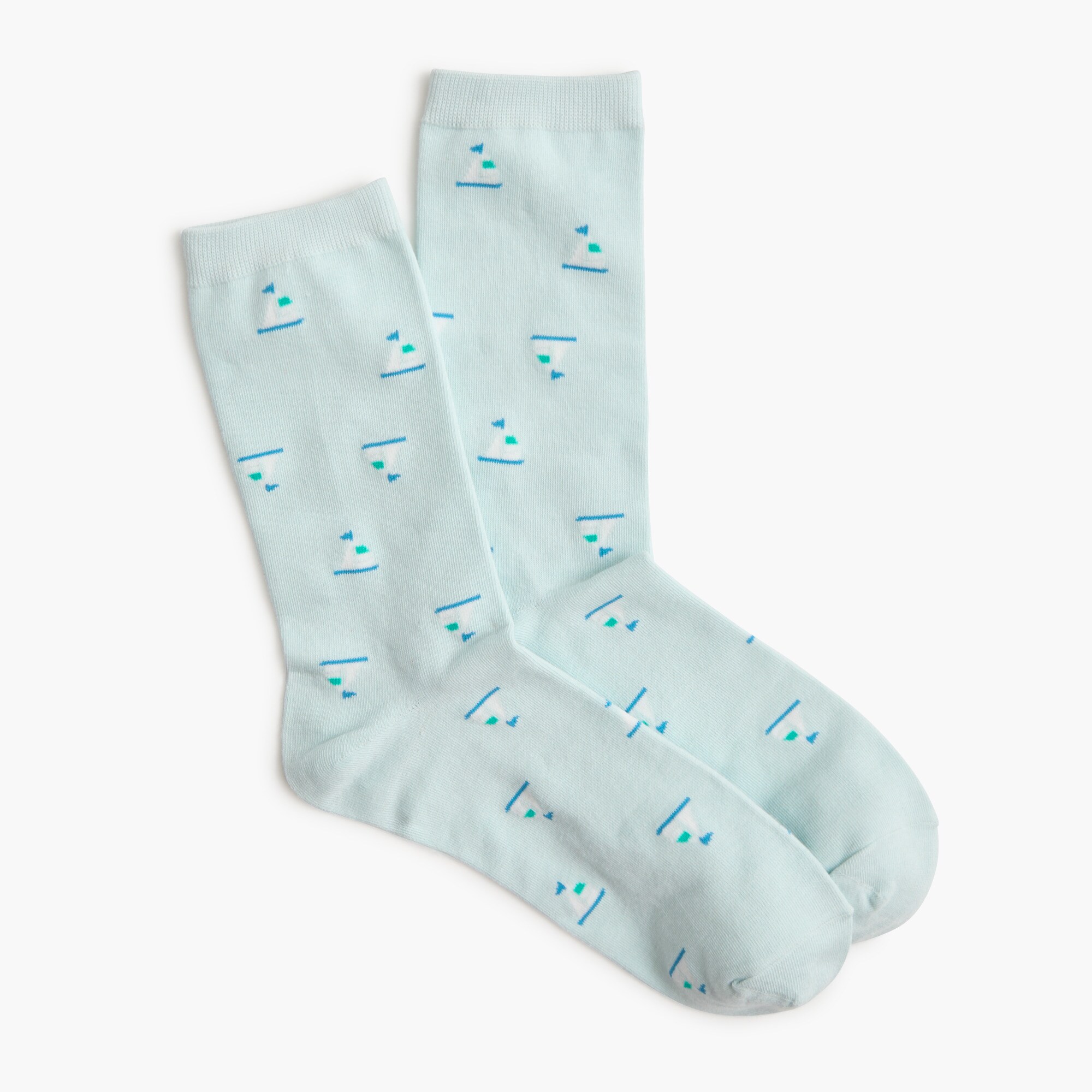 Sailboat trouser socks