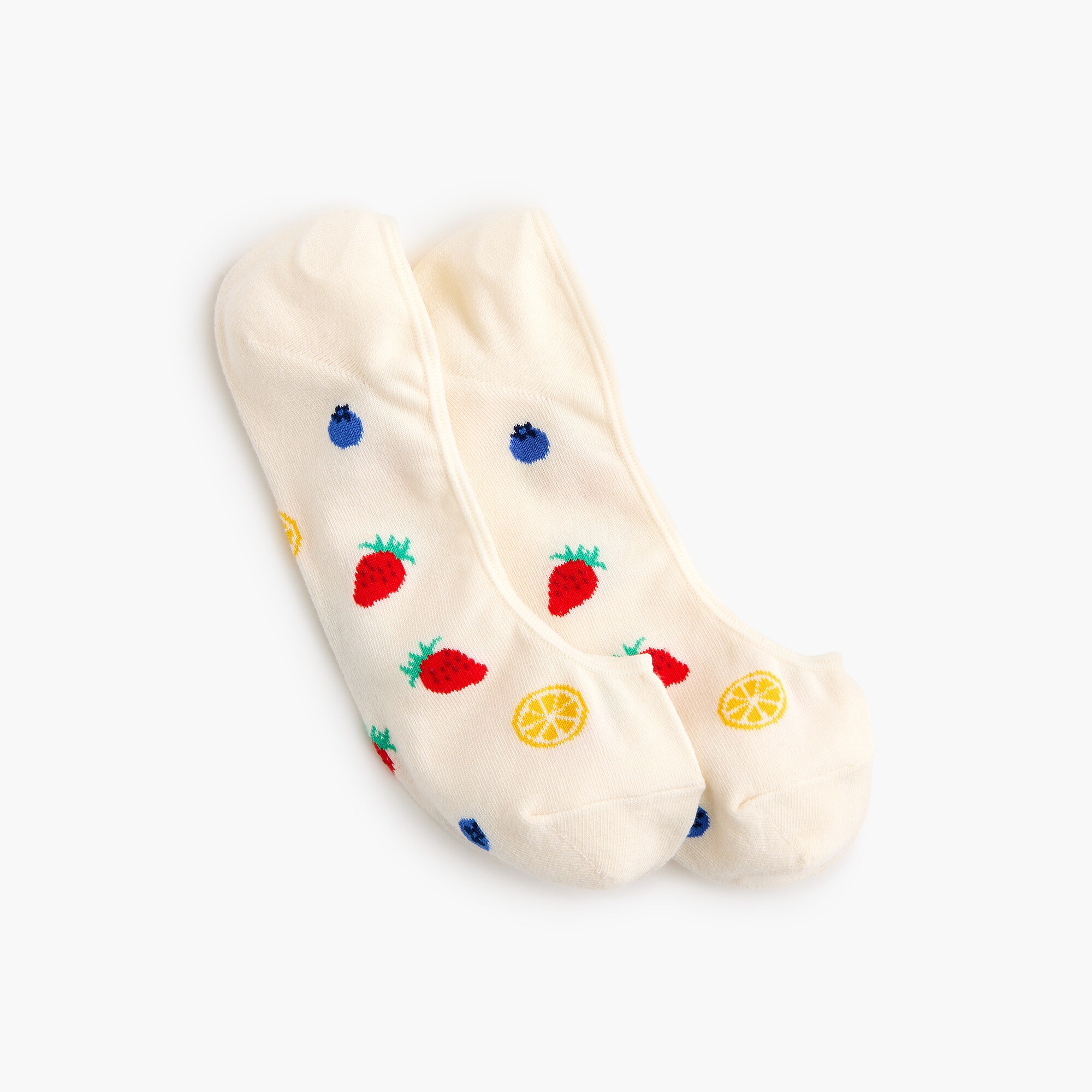 Fruit no-show socks