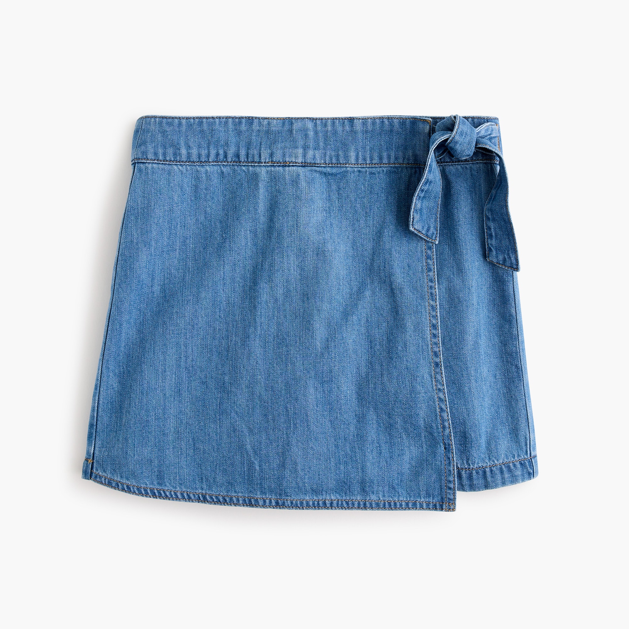 Denim skort