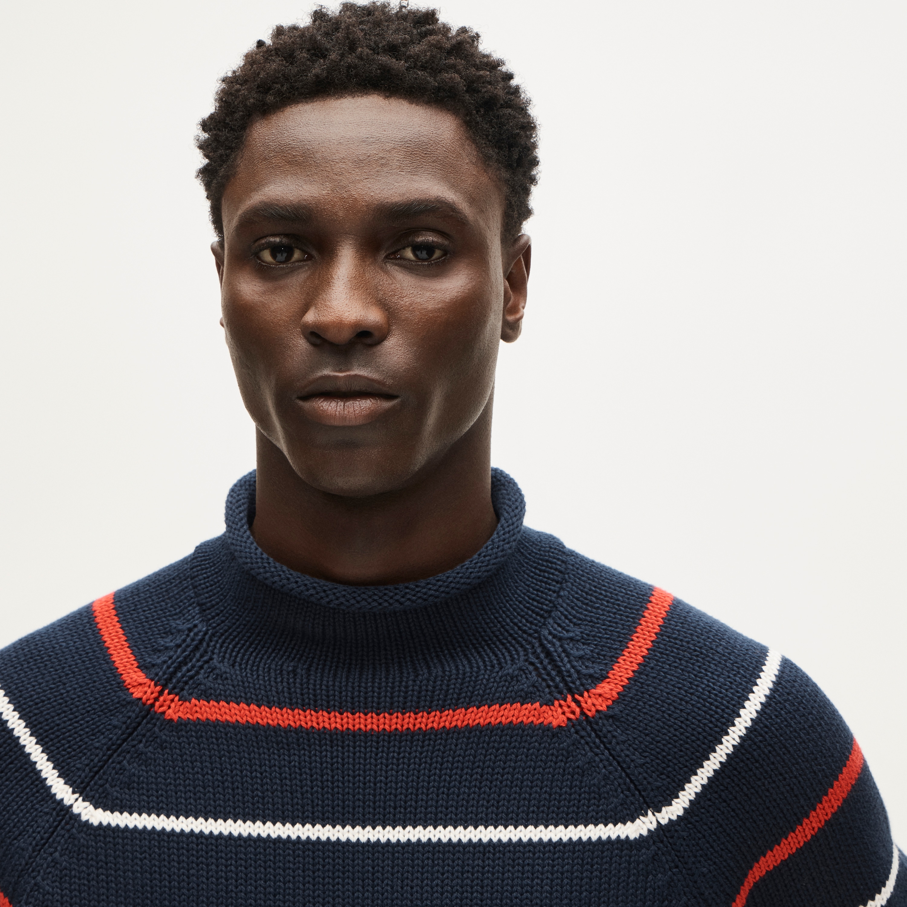 1988 Rollneck™ Sweater In Stripe For Men | J.Crew