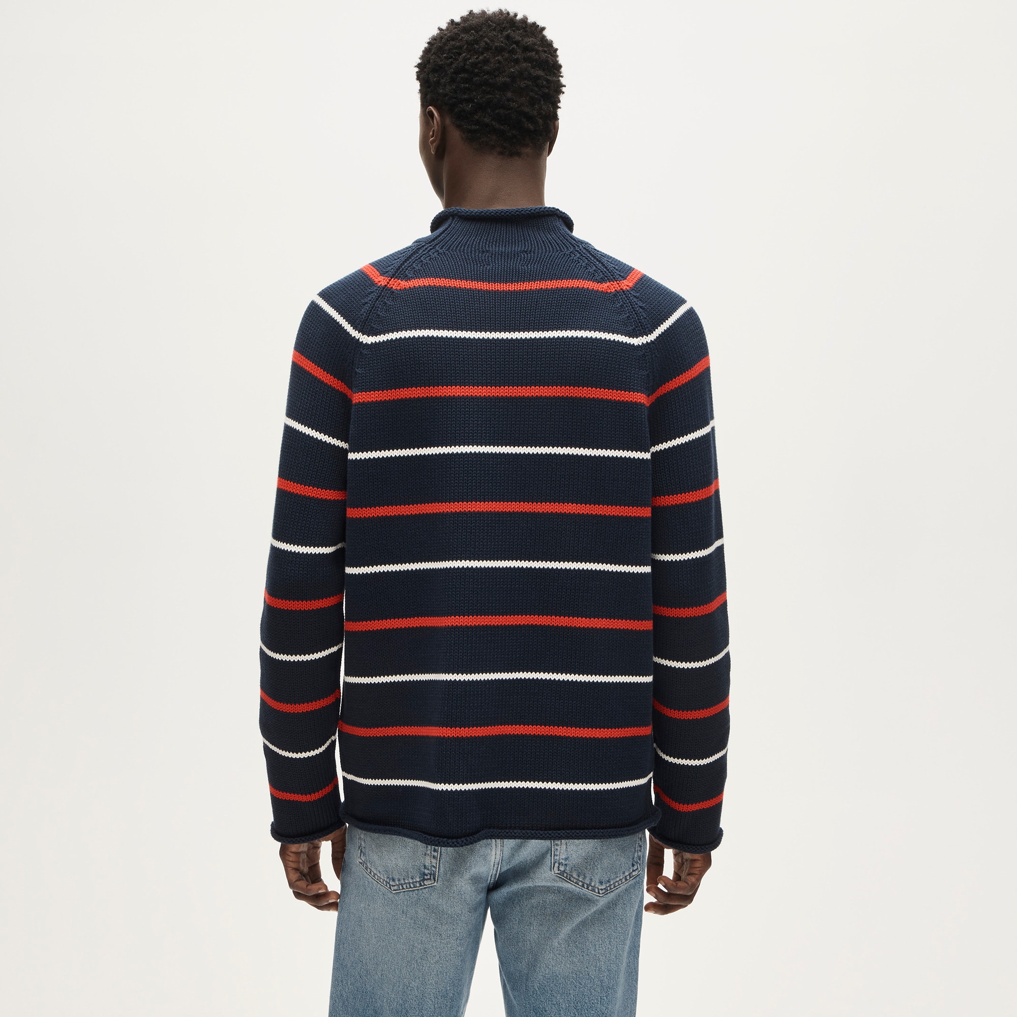 1988 Rollneck™ sweater in stripe