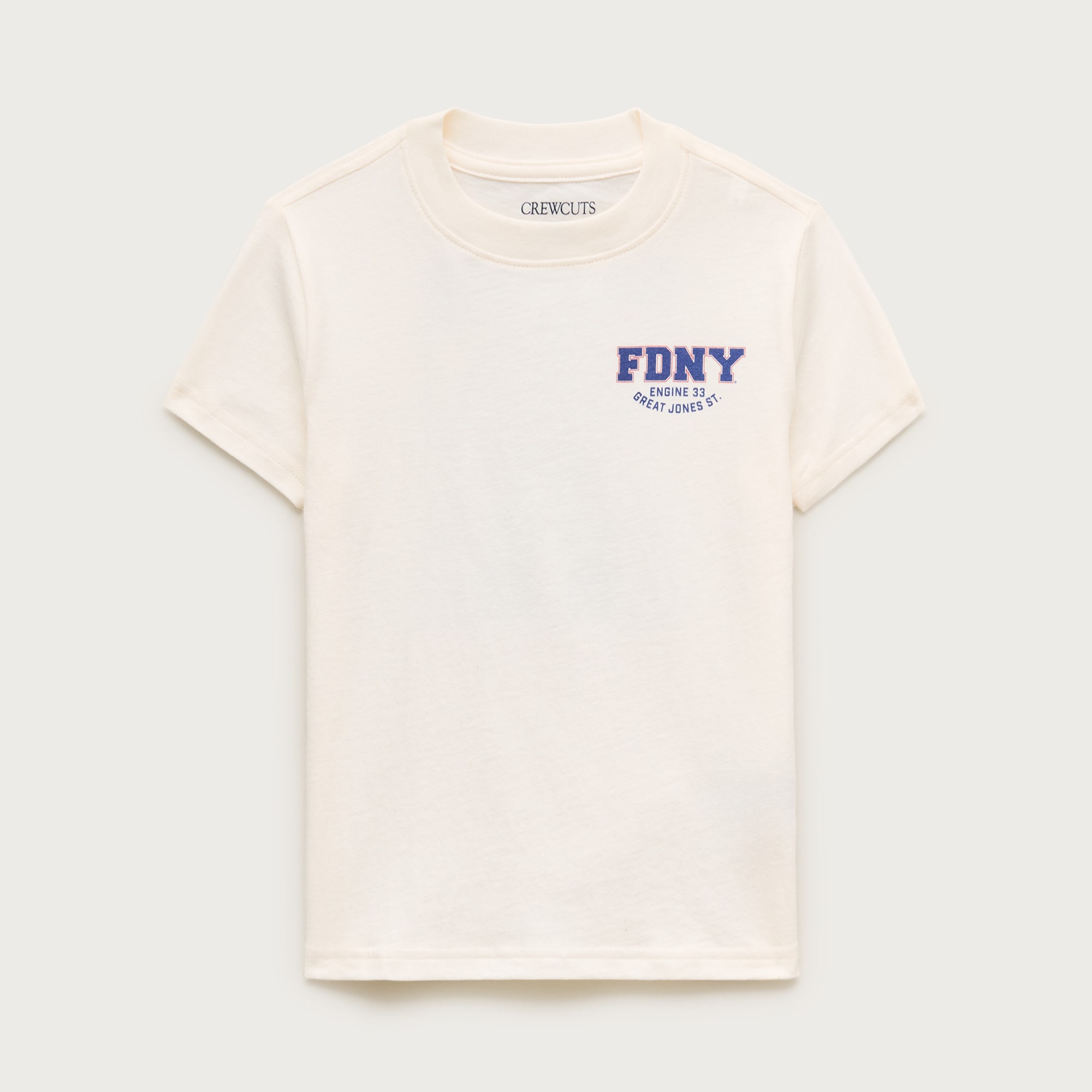 Limited-edition kids' FDNY® "Great Jones" short-sleeve graphic T-shirt from J.Crew - $19.50