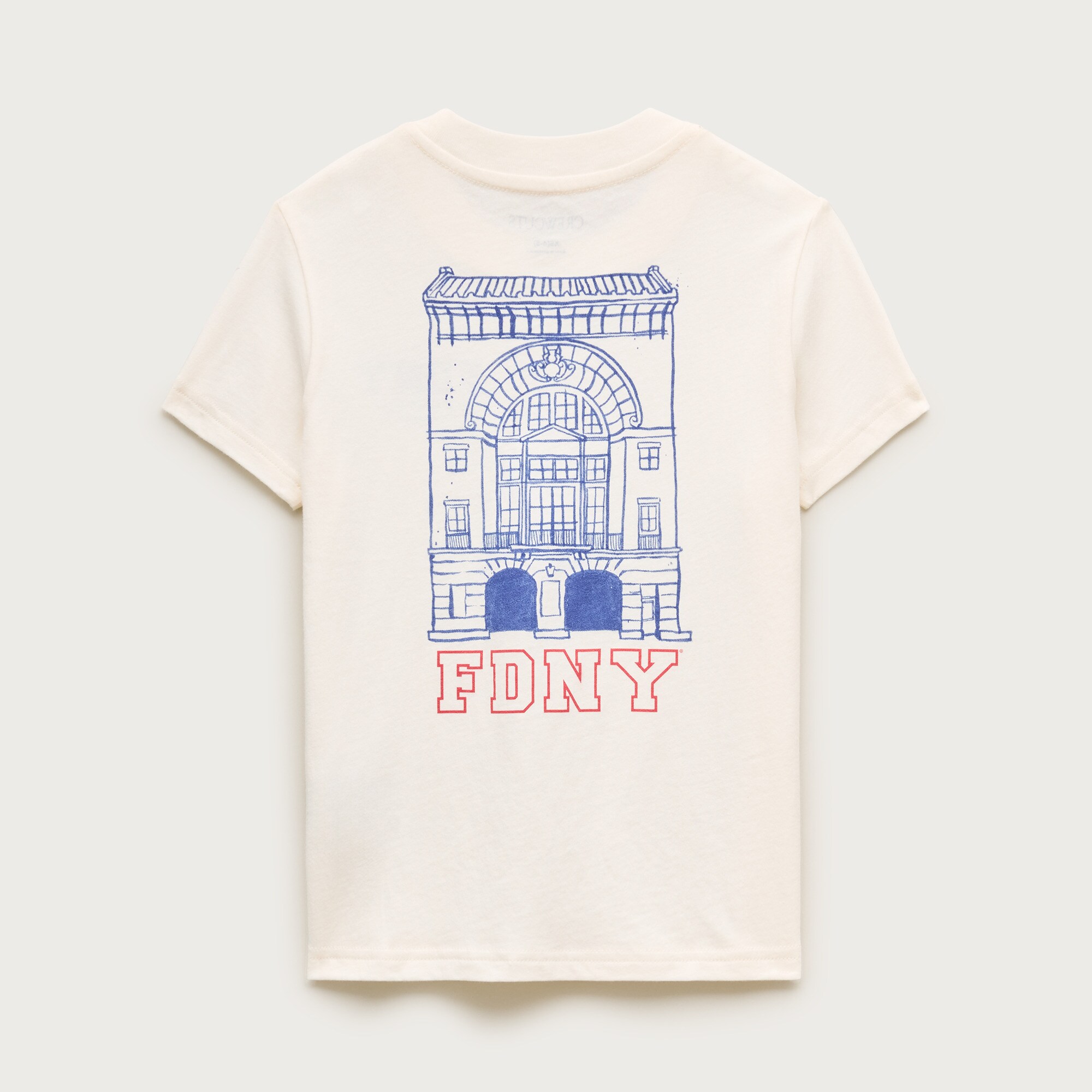 Limited-edition kids' FDNY® "Great Jones" short-sleeve graphic T-shirt