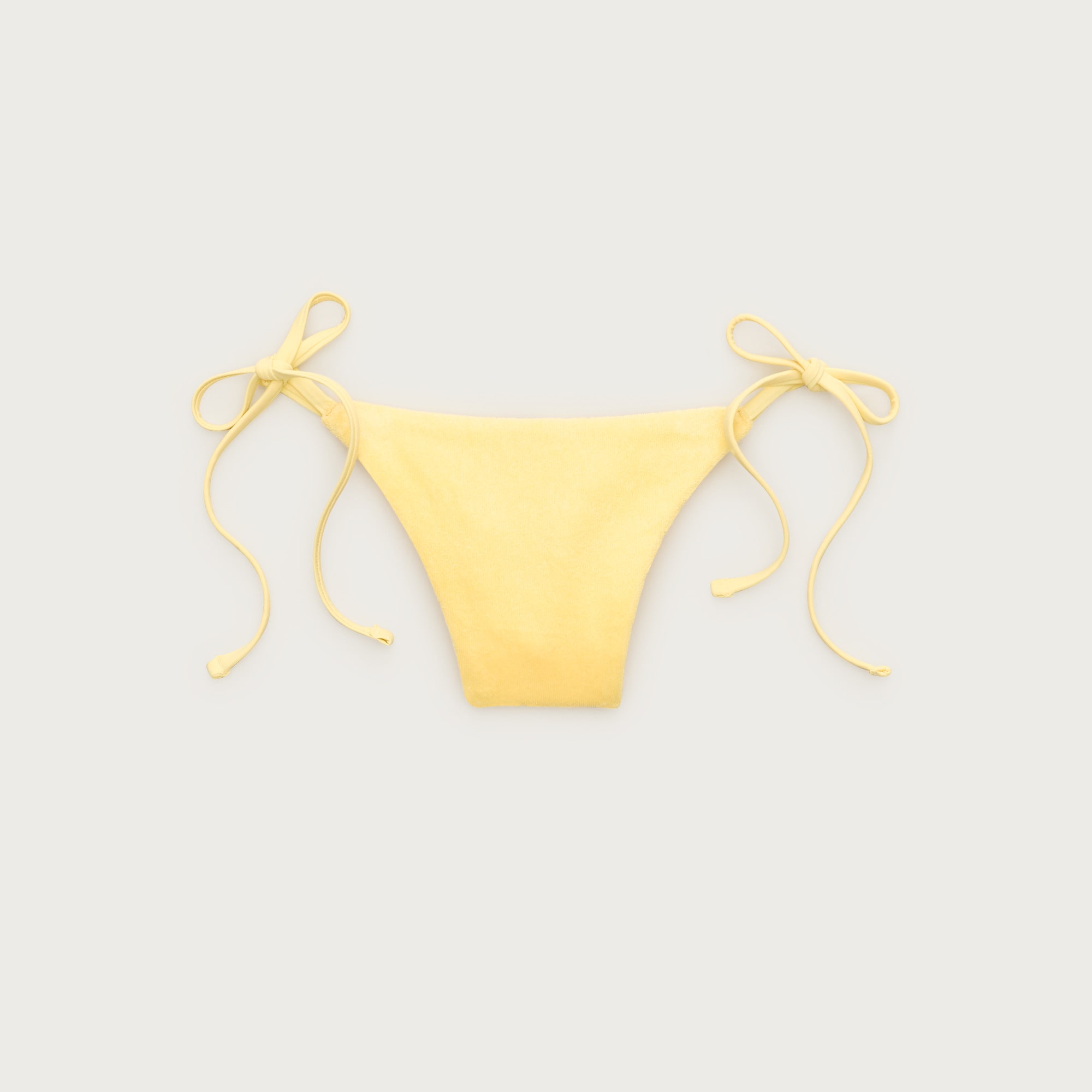 Cheeky String Bikini Bottom In Towel Terry For Women | J.Crew