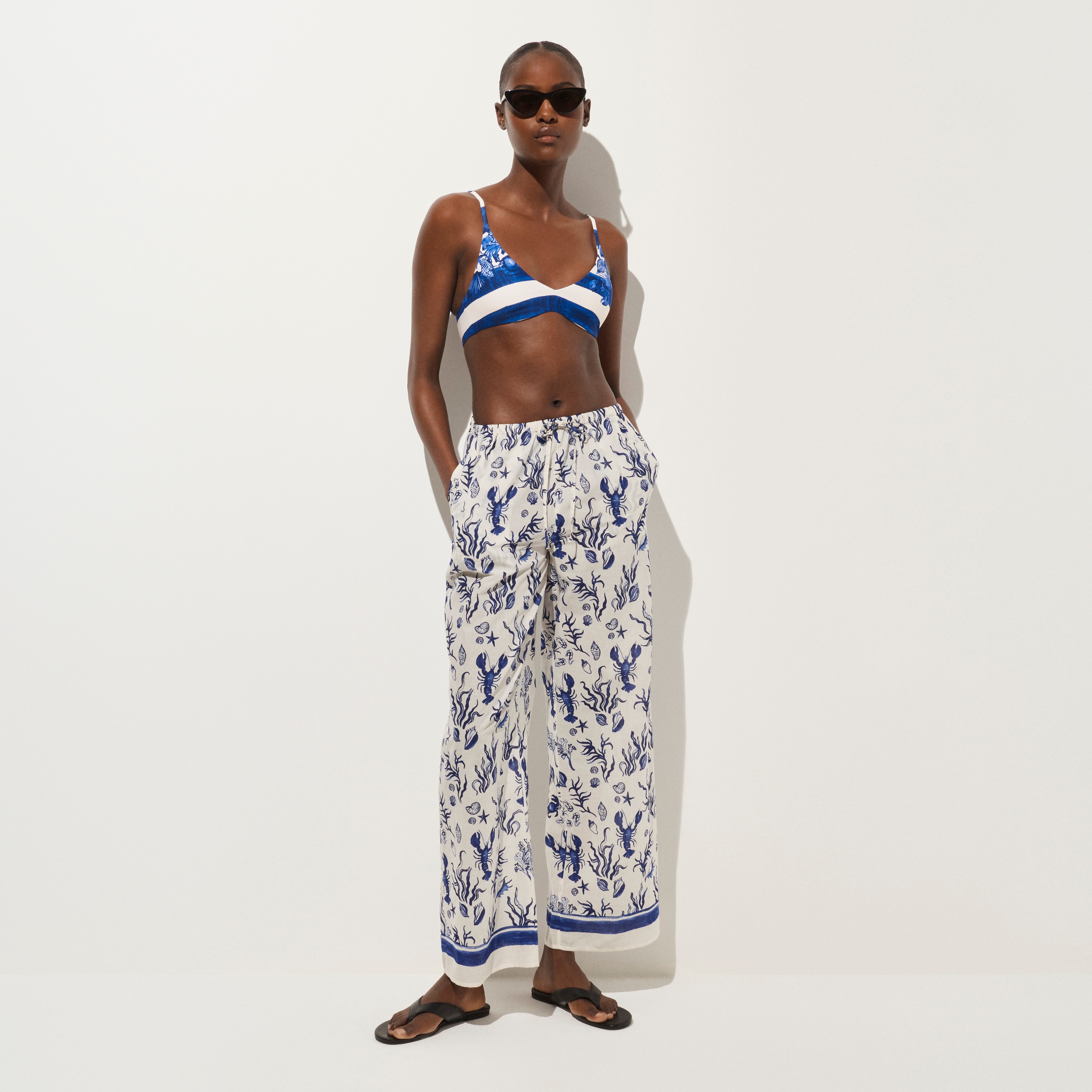 Beach Pant In Hampton Linen-blend For Women | J.Crew
