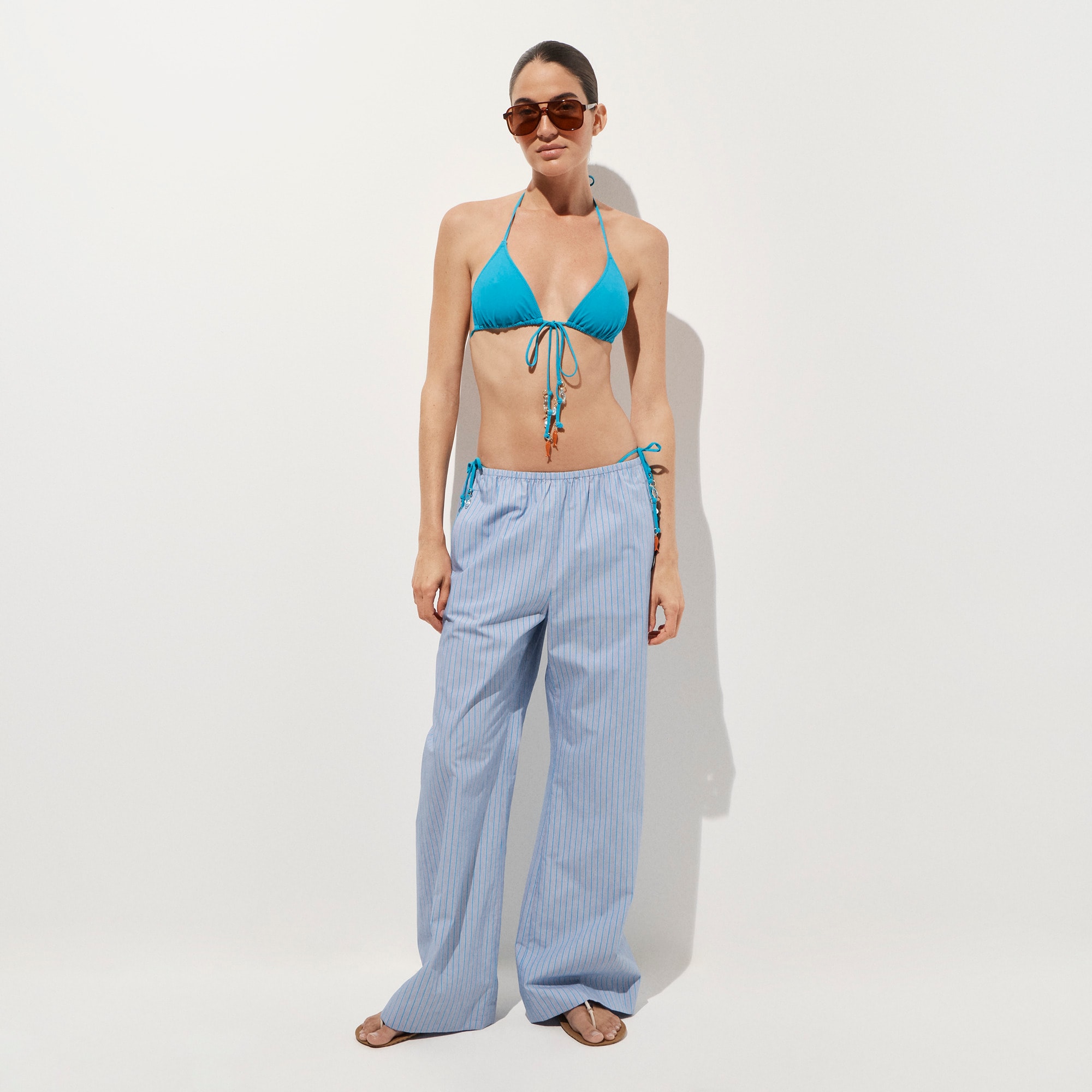 Perfect string bikini top with beach charms - image 3