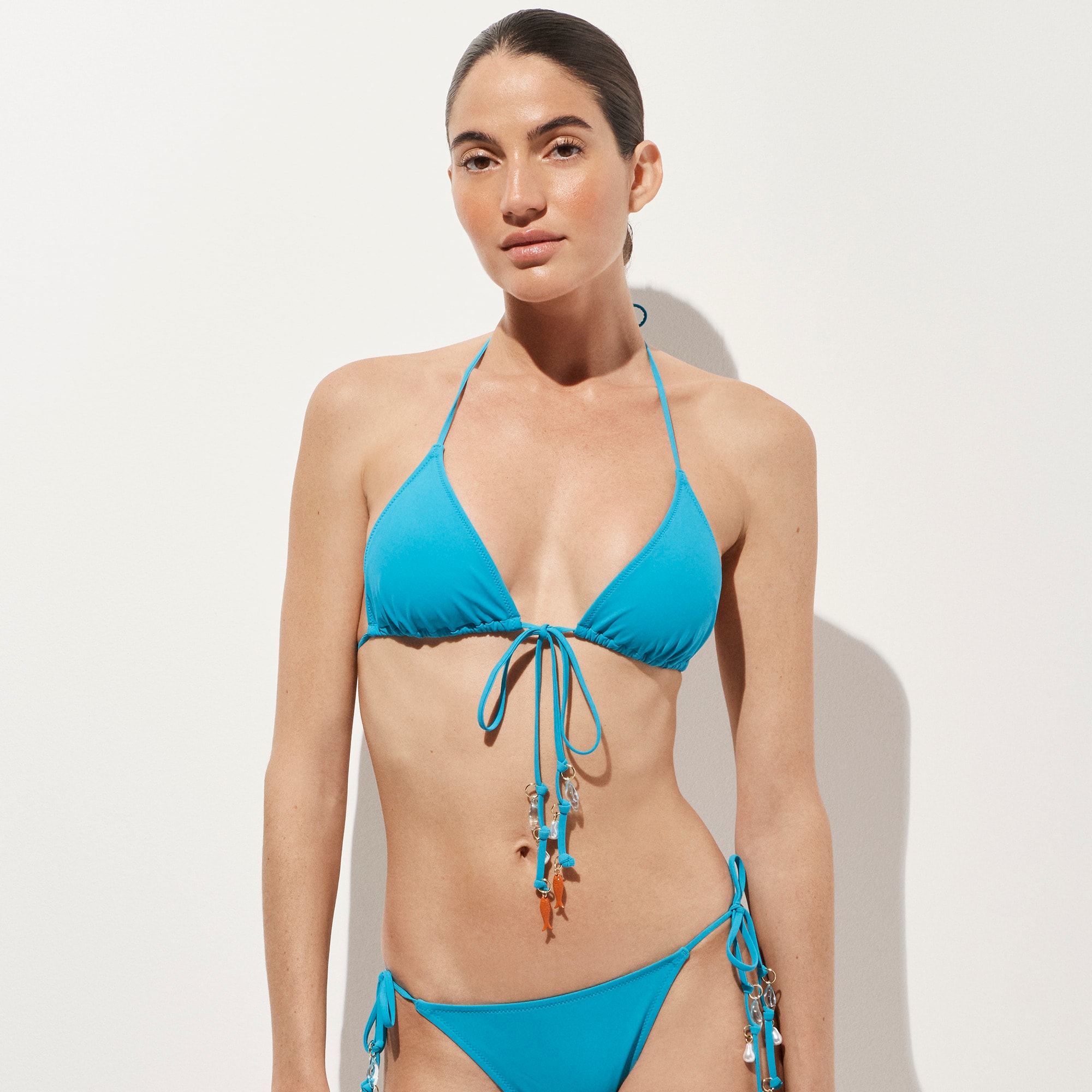 Perfect string bikini top with beach charms - image 2