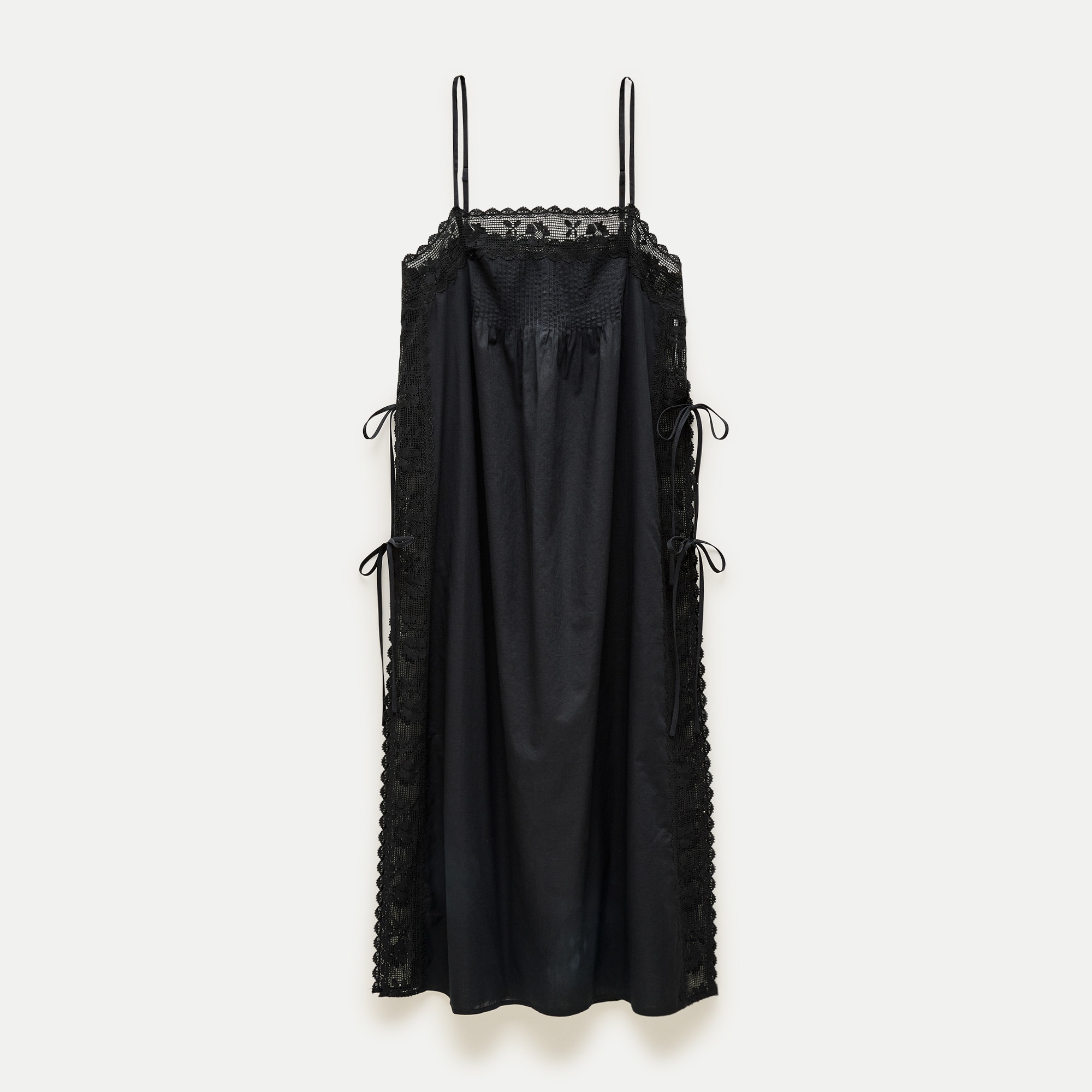 Side-tie tunic dress
