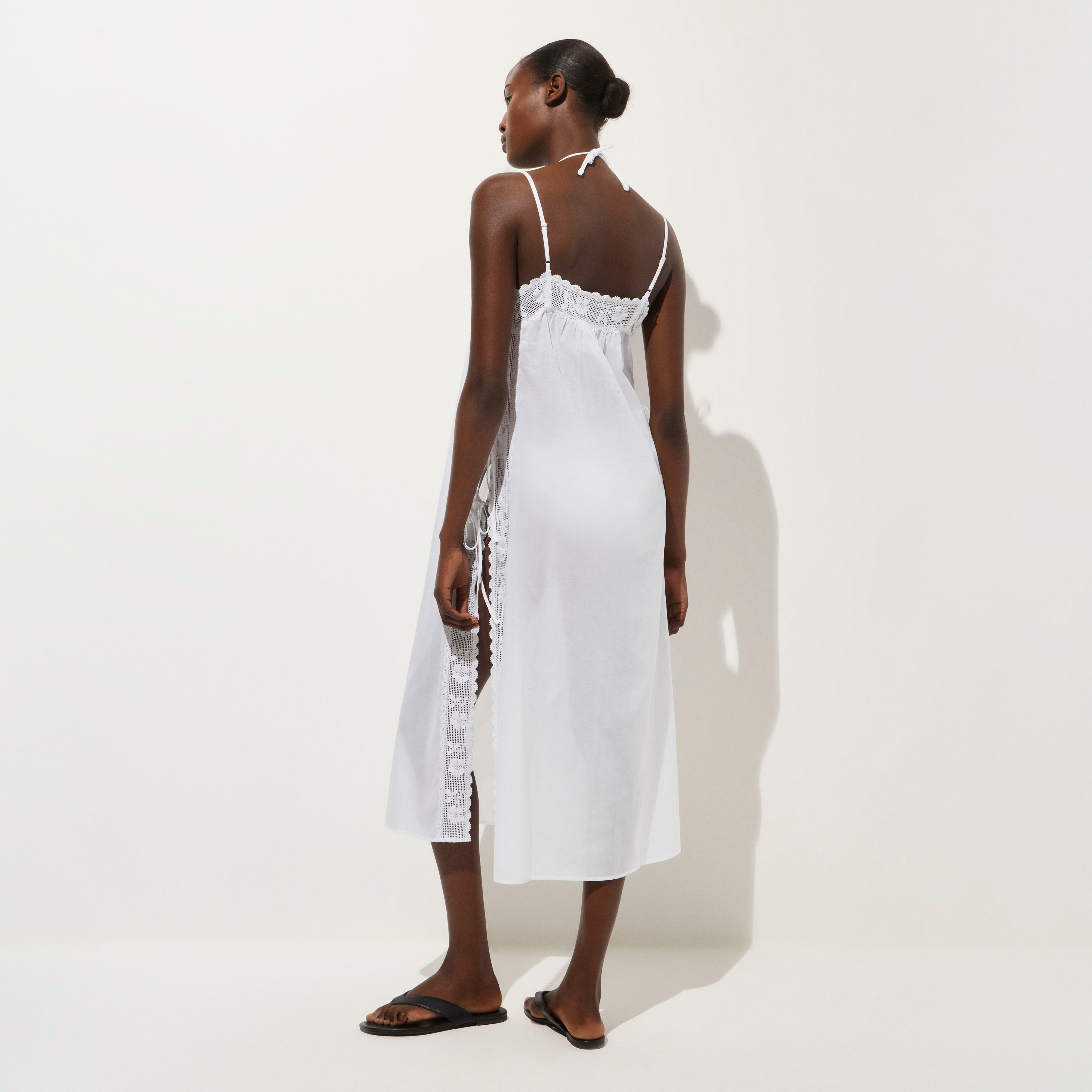 Side-tie tunic dress