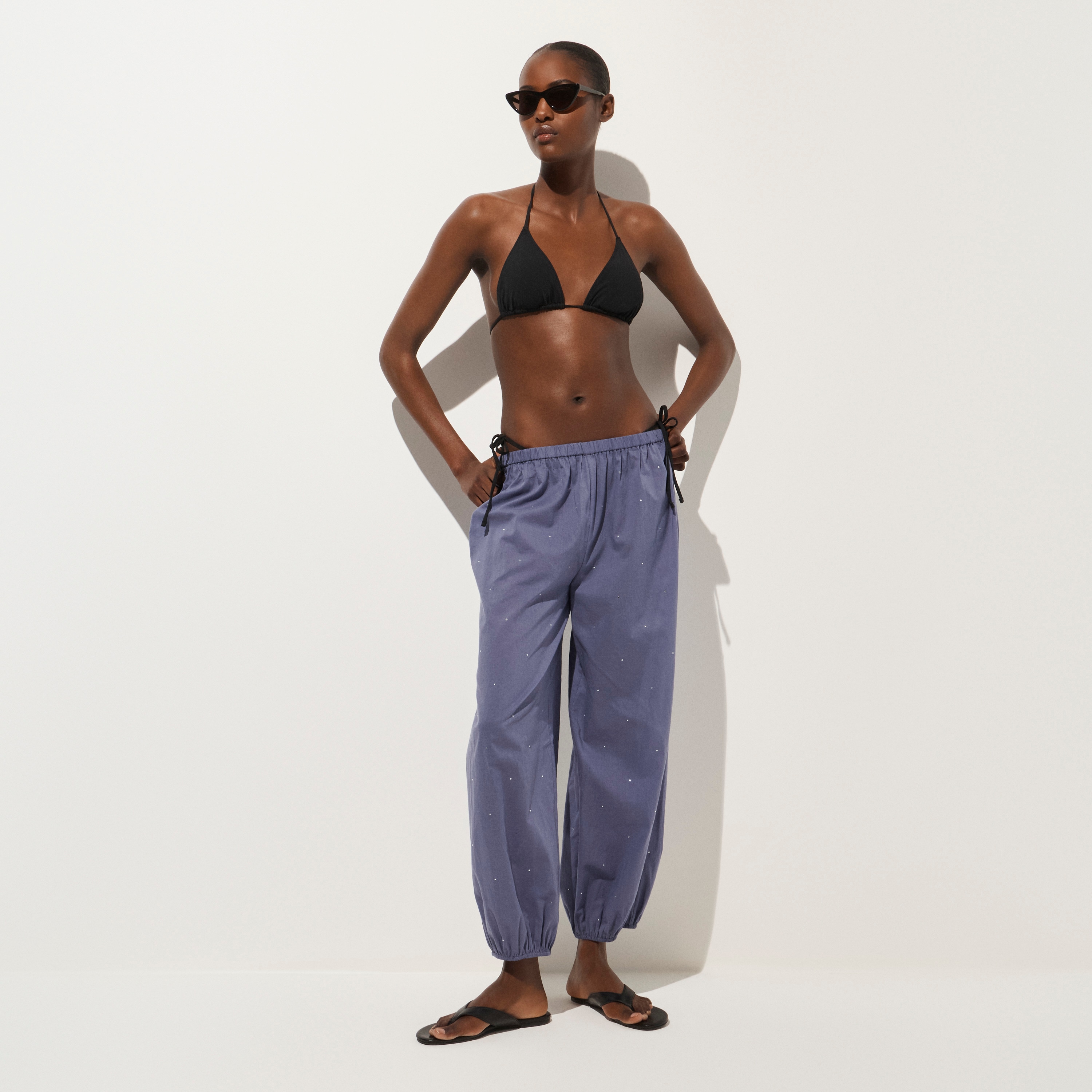 Embellished balloon pant
