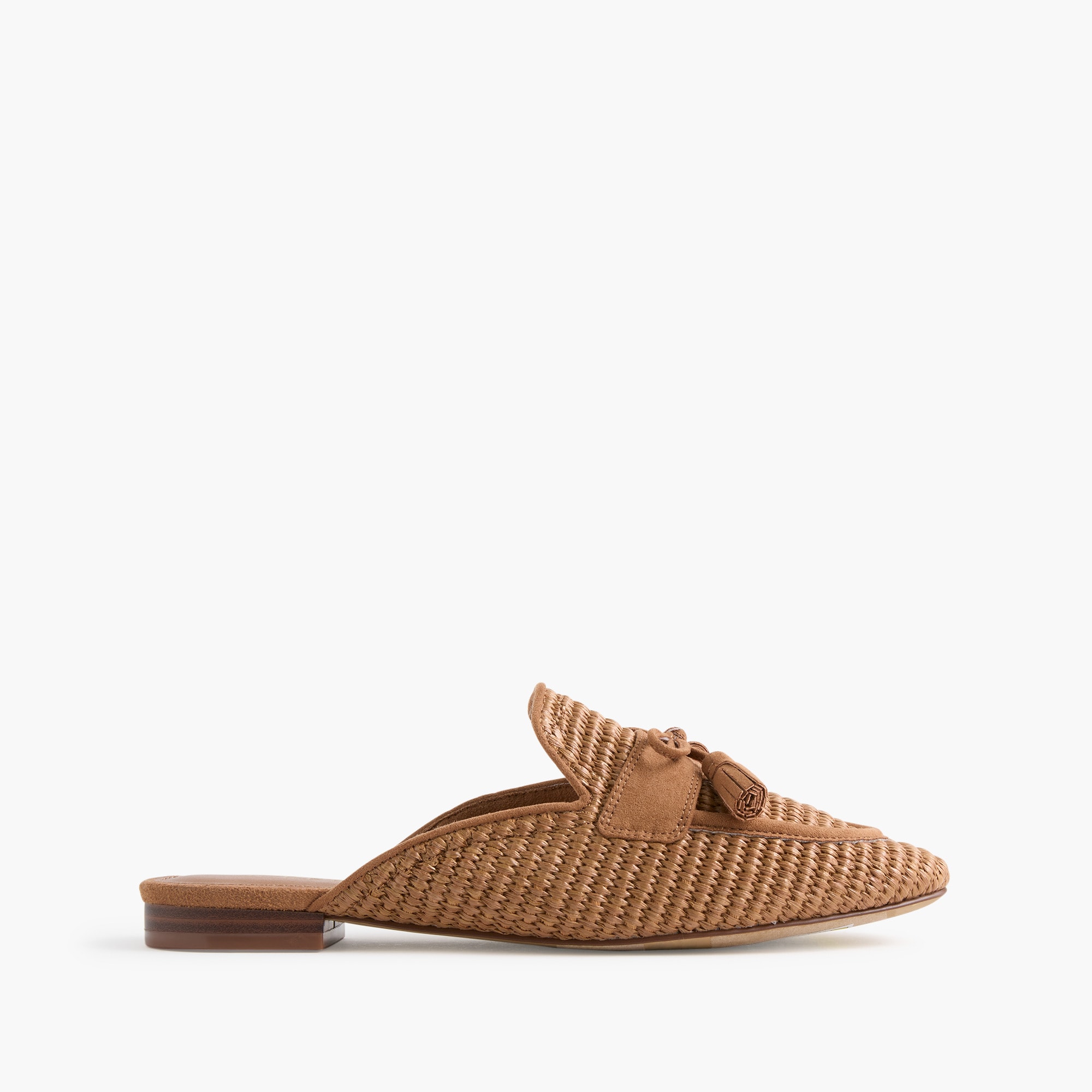 Woven tassel mules - image 2