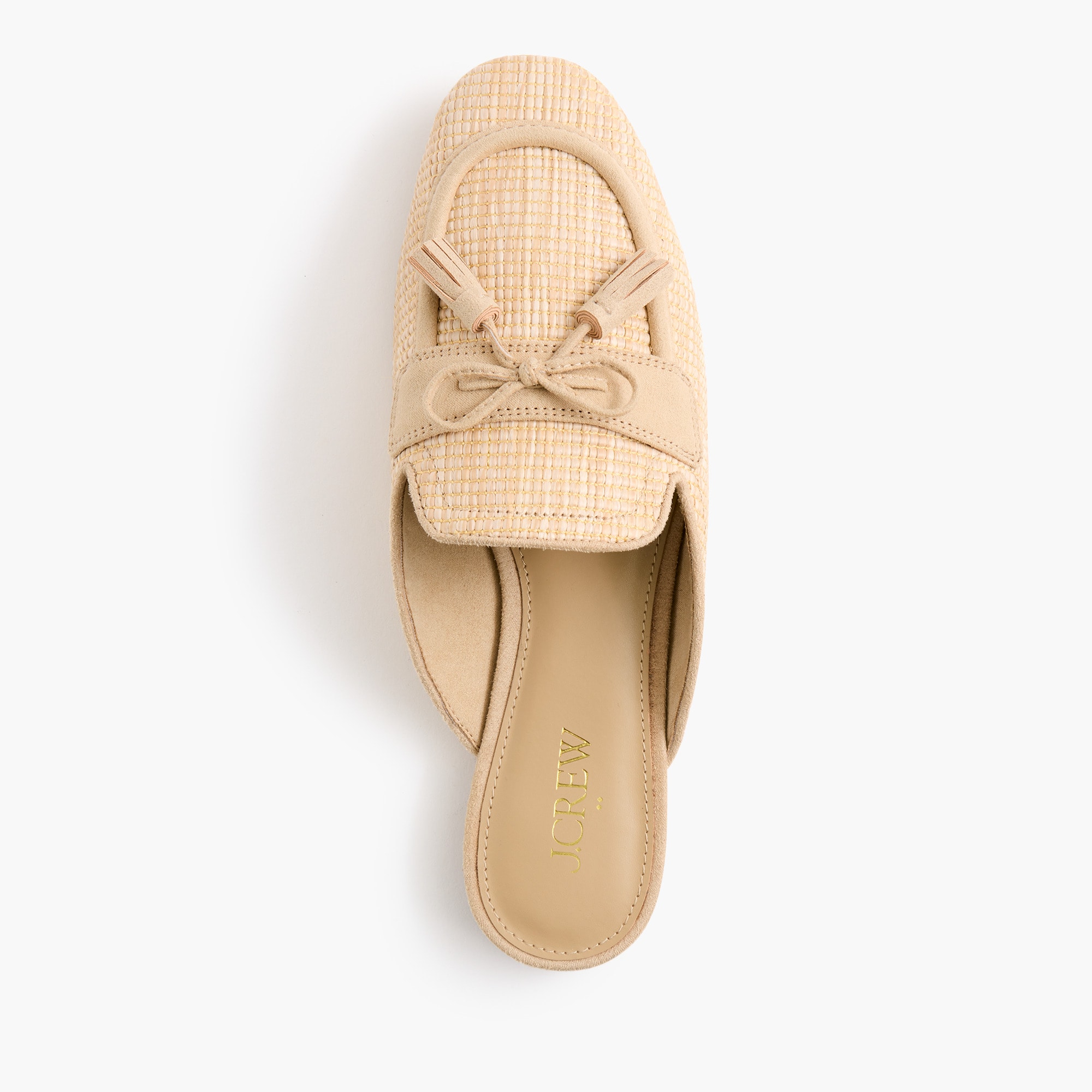 Woven tassel mules - image 4
