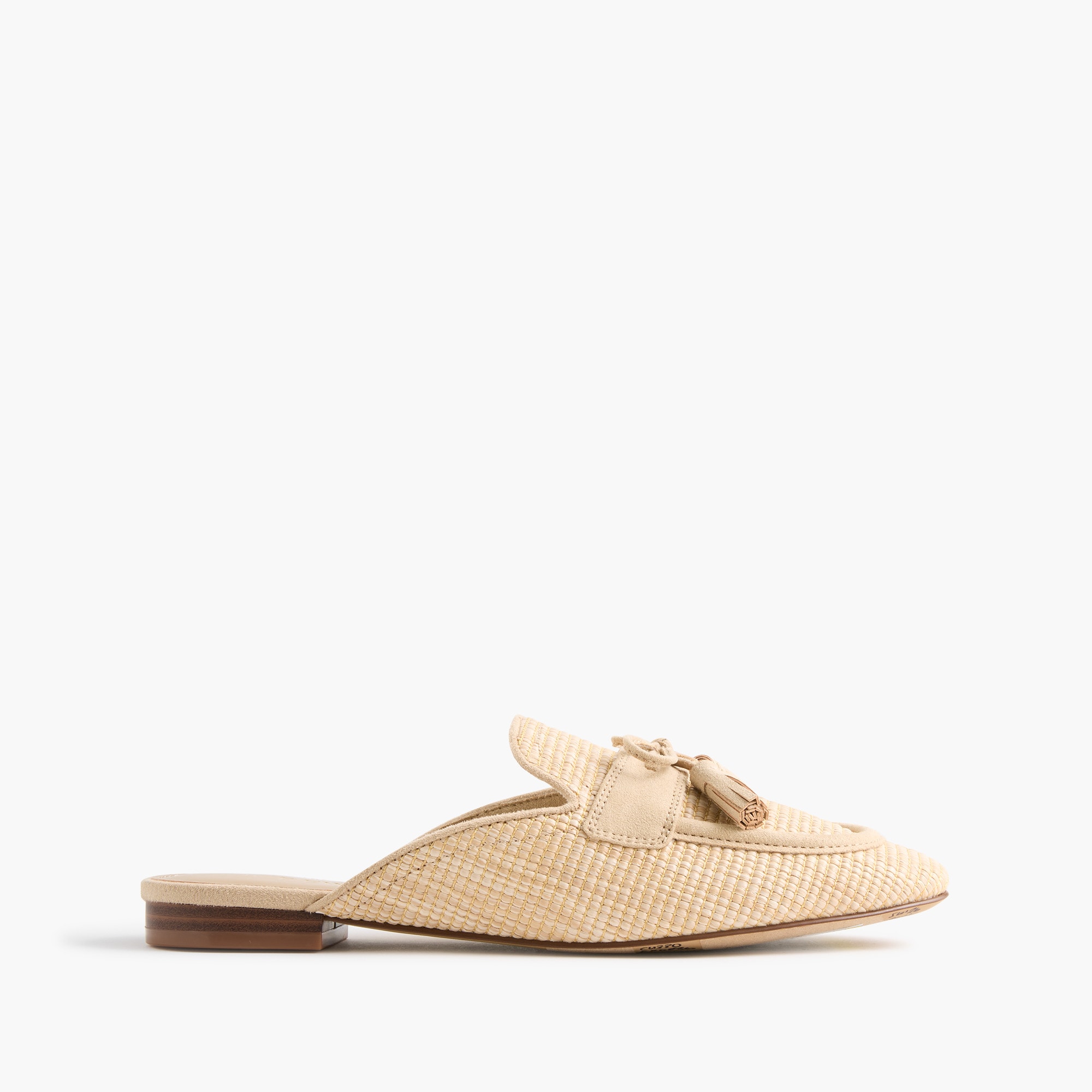 Woven tassel mules - image 5