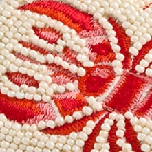 Beaded slide sandals PALM BEACH LOBSTER