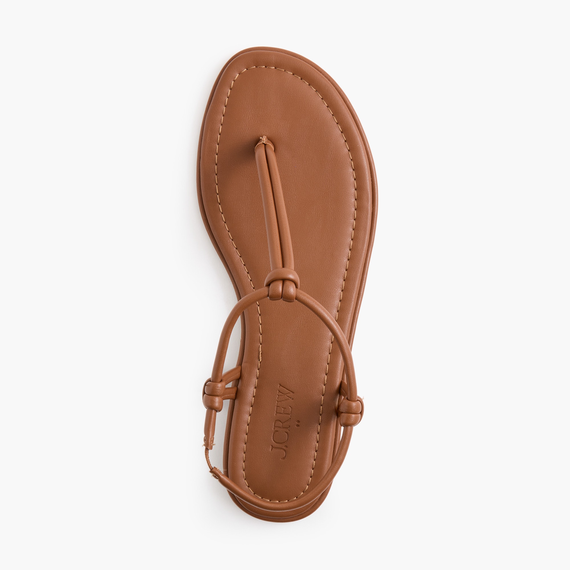 Knotted thong sandals