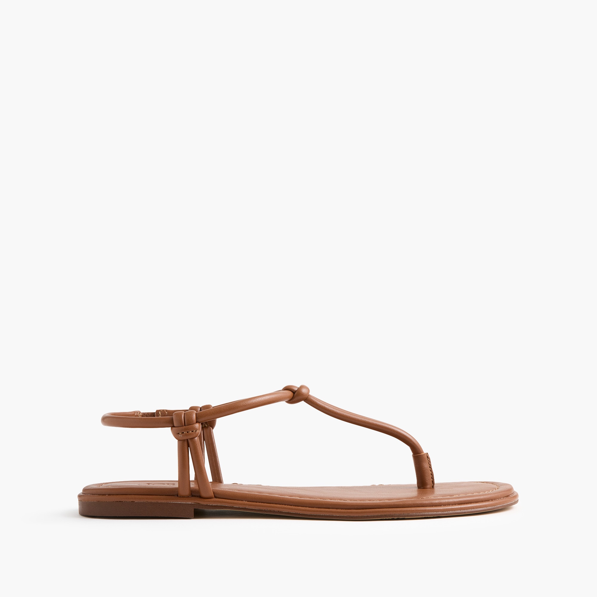 Knotted thong sandals