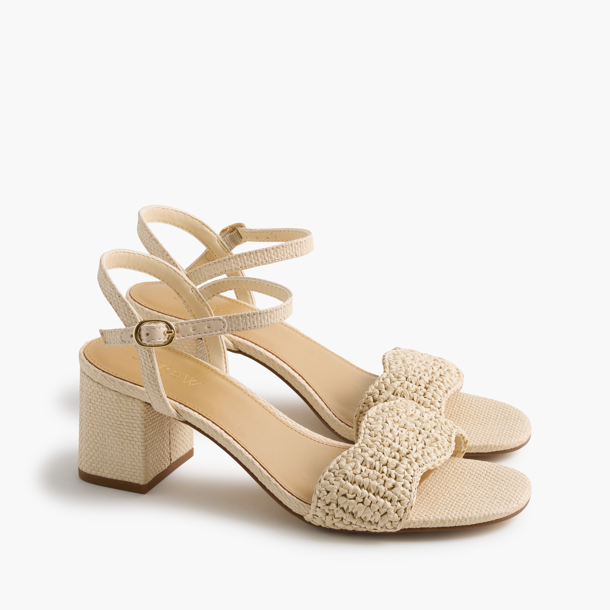 Heeled sandals