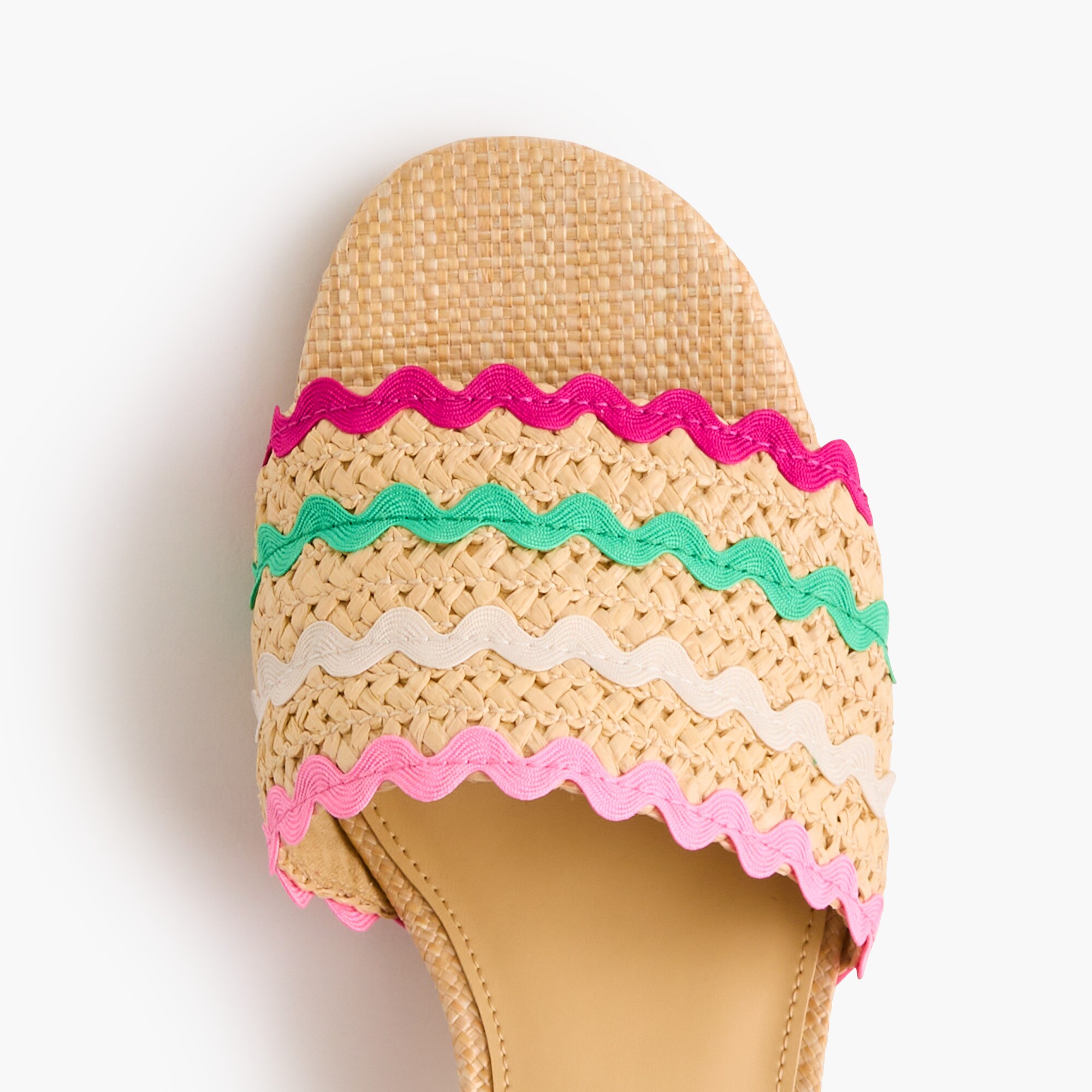 Woven heeled sandals