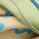 Printed silk scarf WALDEN GREEN